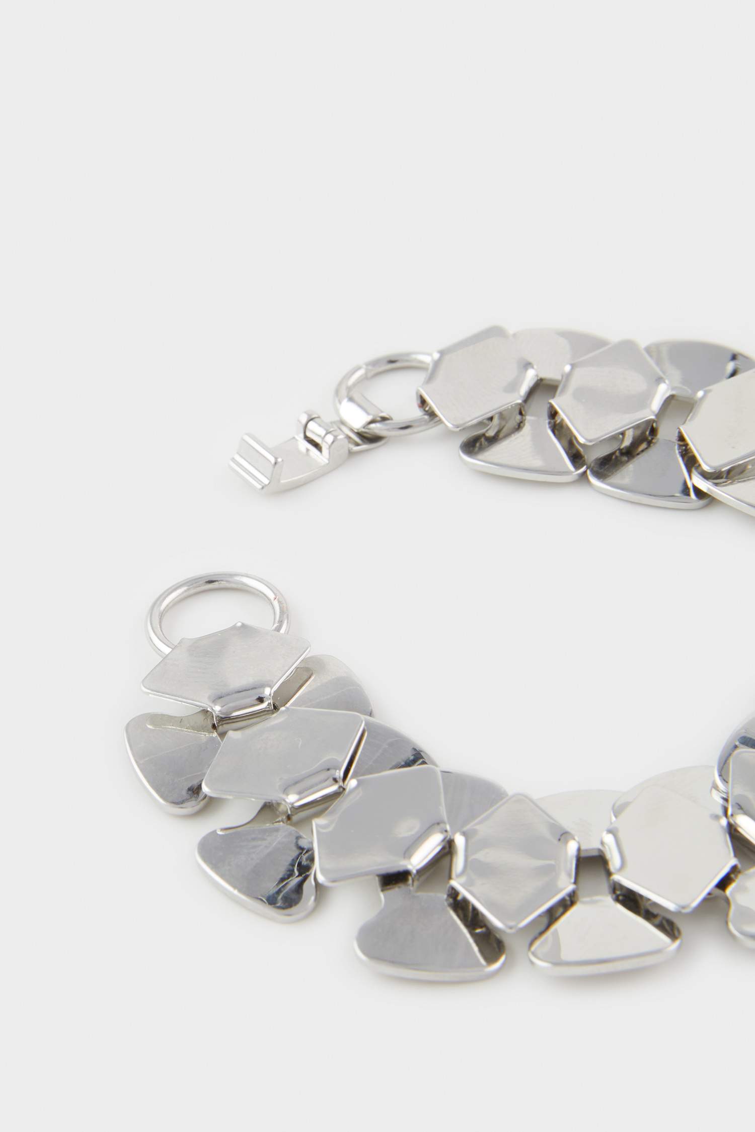 Kadın Kalın Silver Bileklik