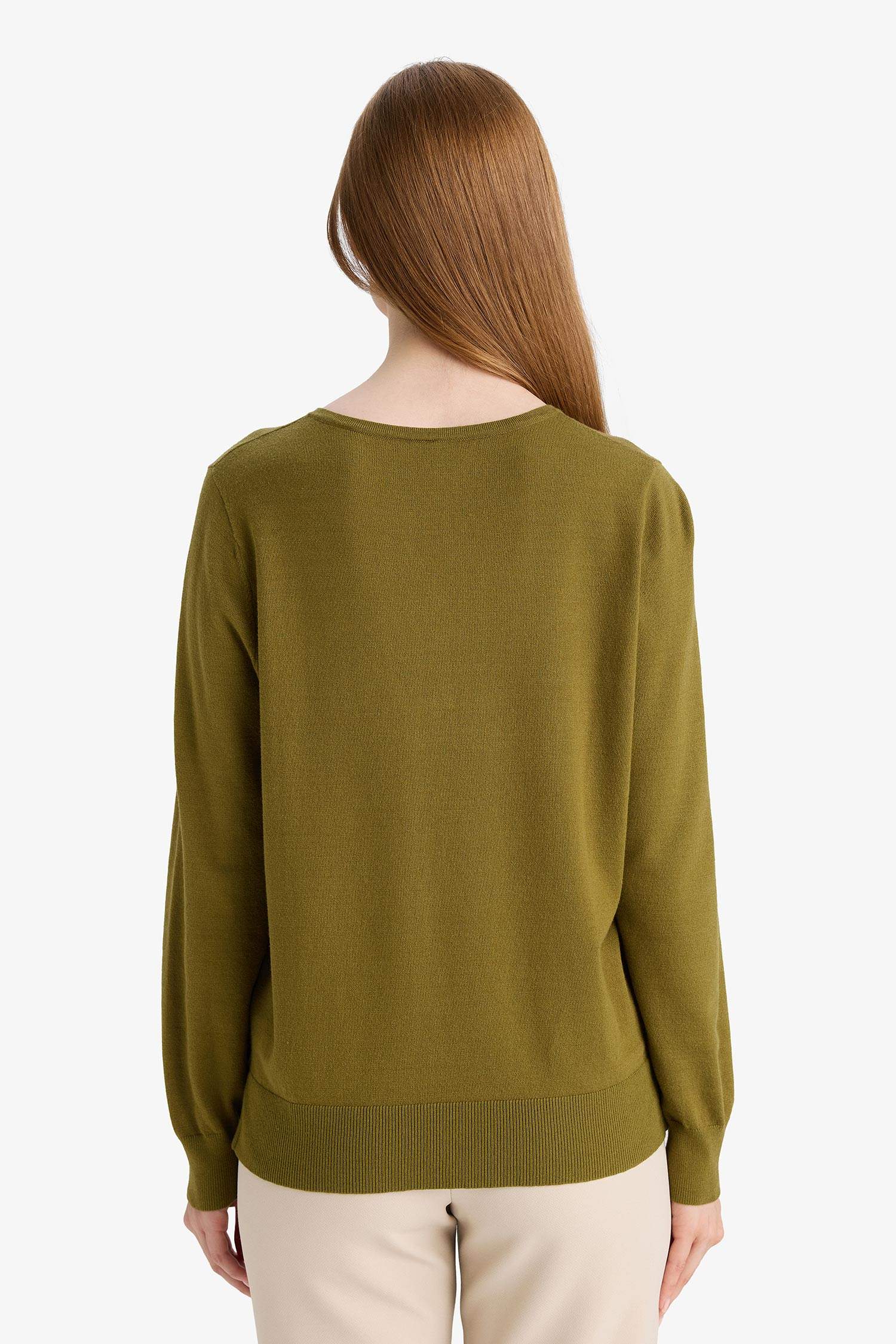 Regular Fit V-Neck Pullover