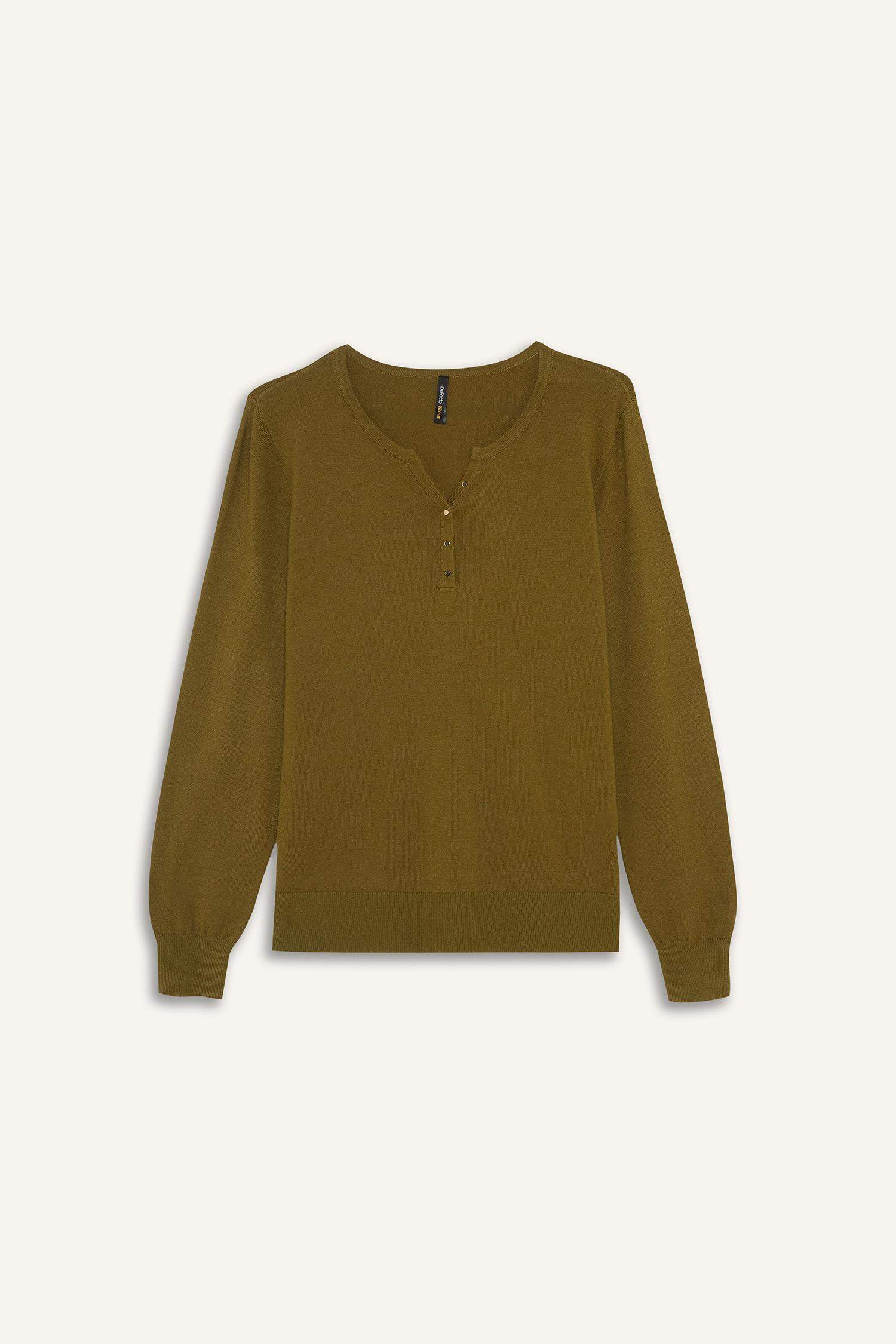 Regular Fit V-Neck Pullover