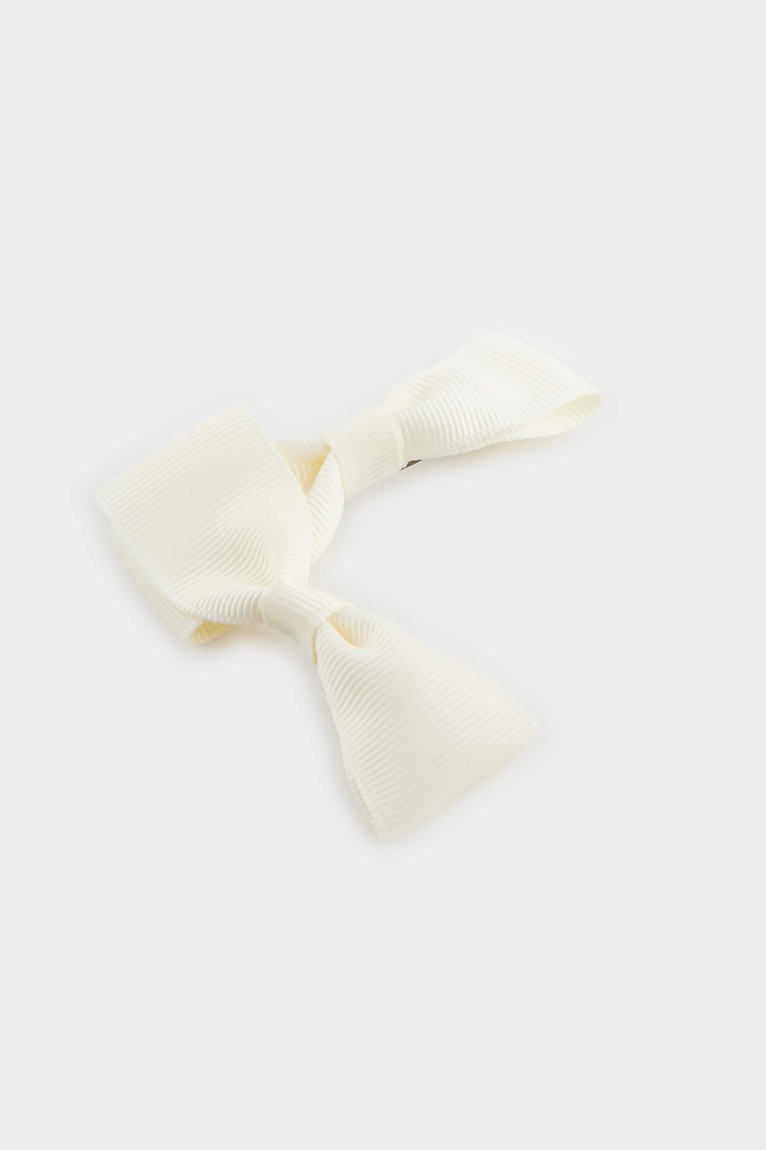 مشبك شعر بناتي ابيض - قطعتين