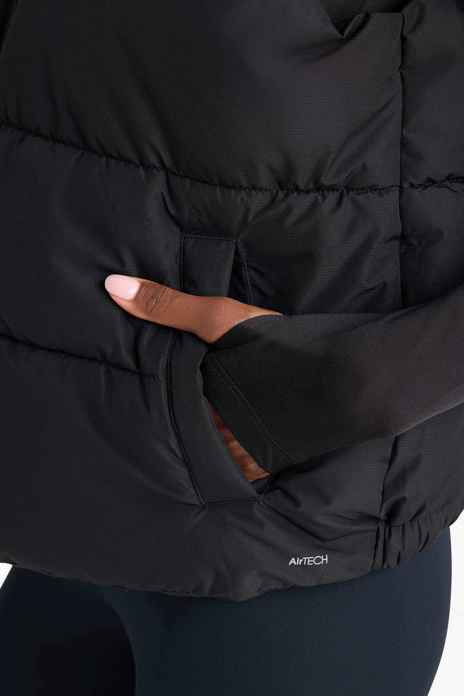 DeFactoFit Su İtici Regular Fit Dik Yaka Fermuarlı Cepli Şişme Yelek