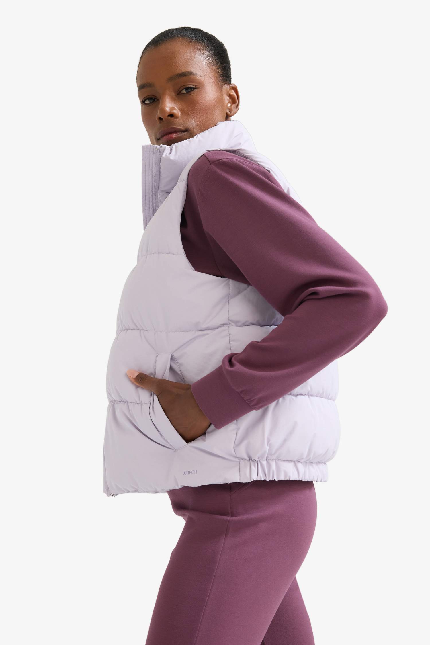 DeFactoFit Regular Fit Zippered Sports Waterproof Puffer Vest