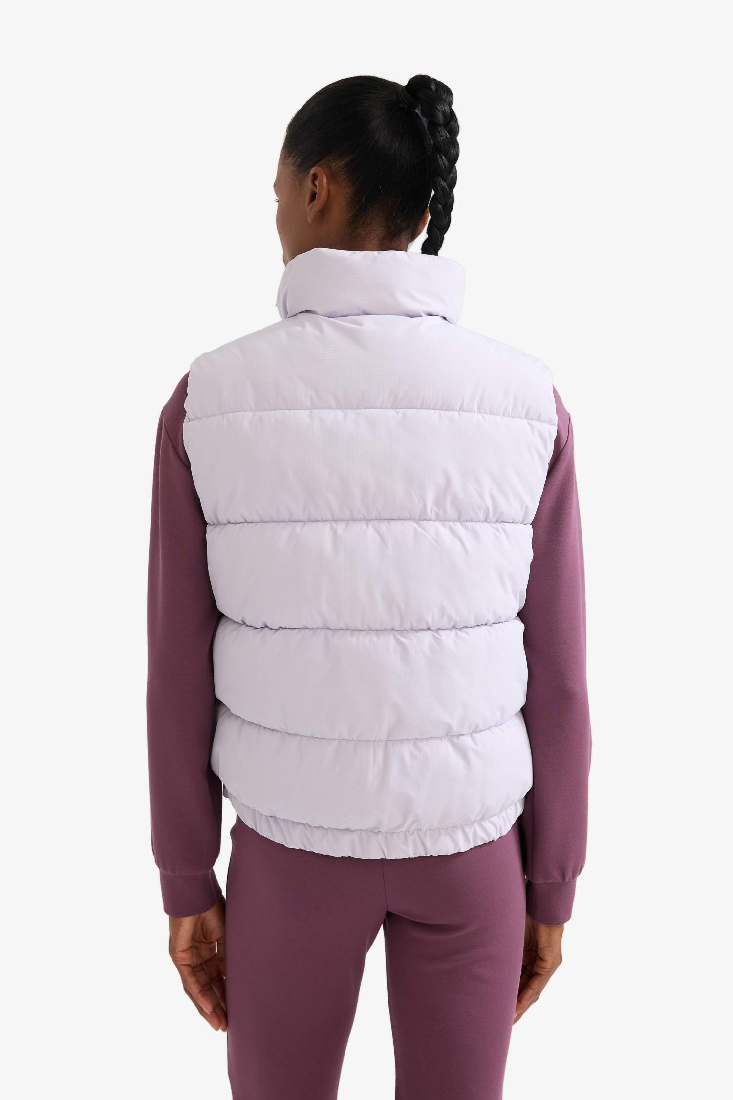 DeFactoFit Regular Fit Zippered Sports Waterproof Puffer Vest