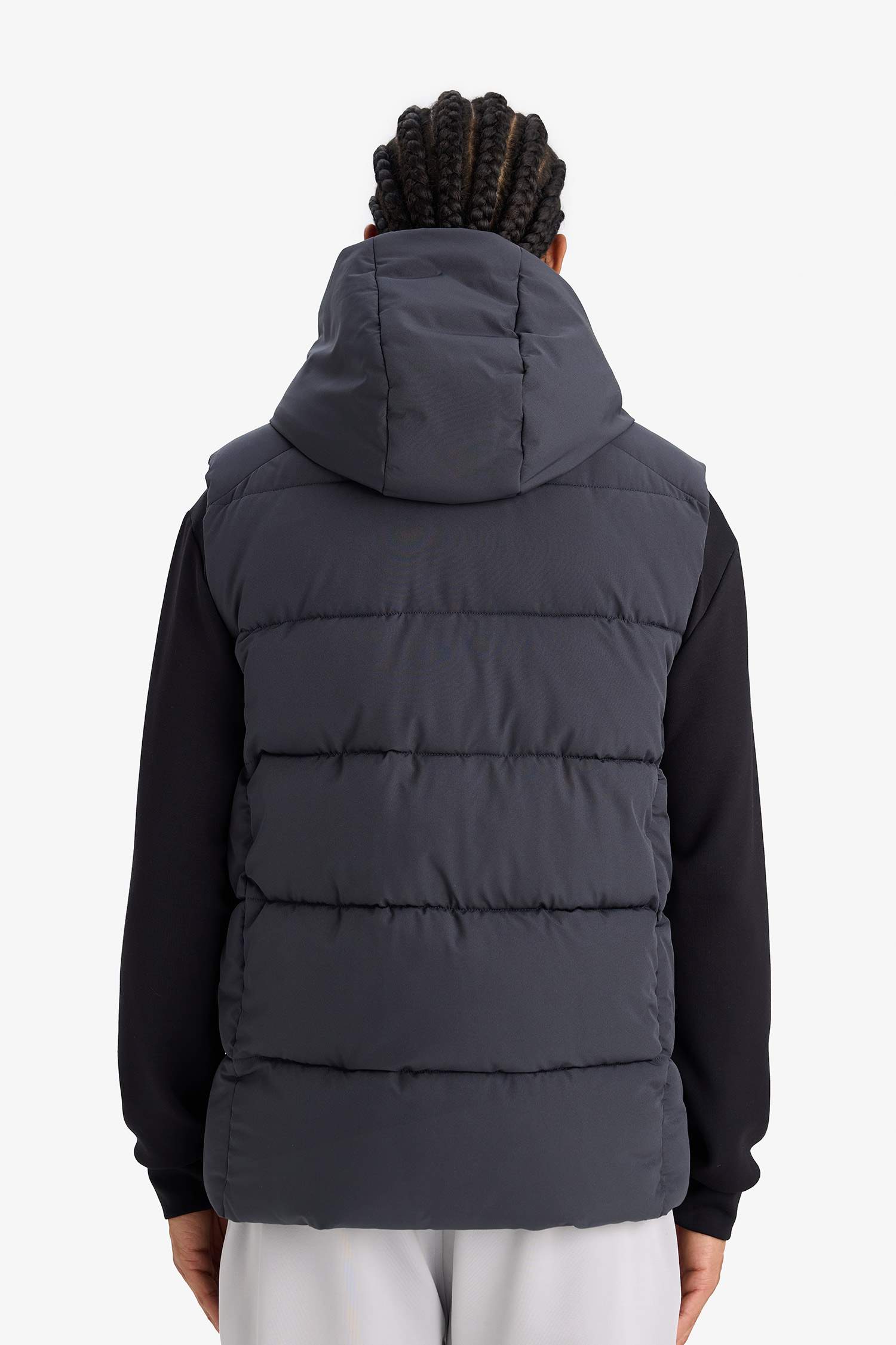 DeFactoFit, регулярный крой, с капюшоном, водонепроницаемый жилет