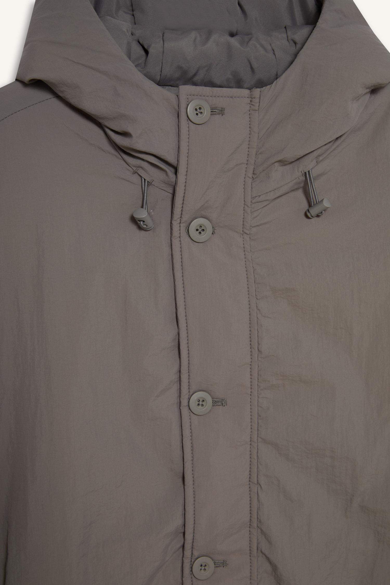 Regular Fit Hooded Zippered Waterproof Jacket