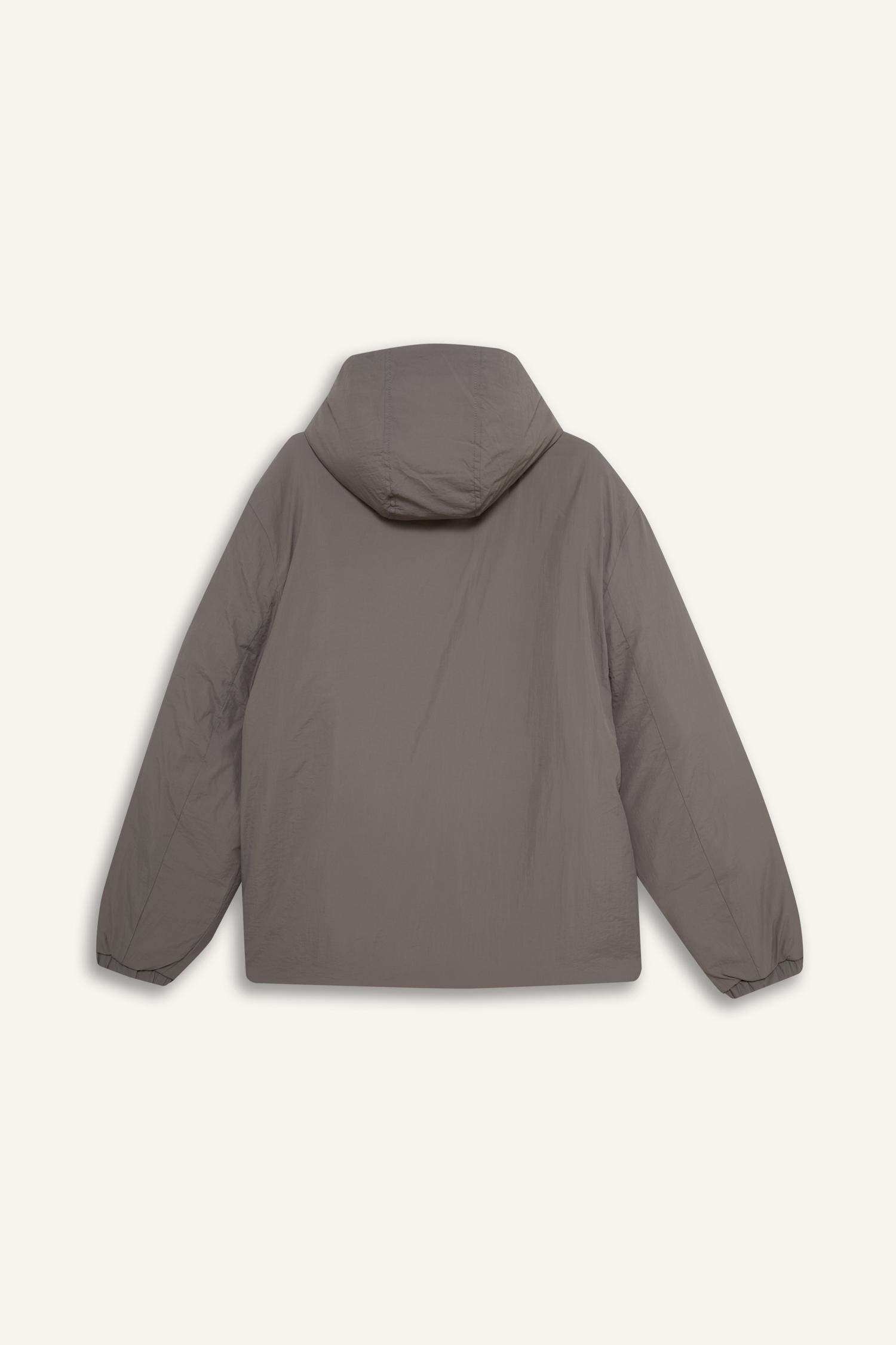 Regular Fit Hooded Zippered Waterproof Jacket