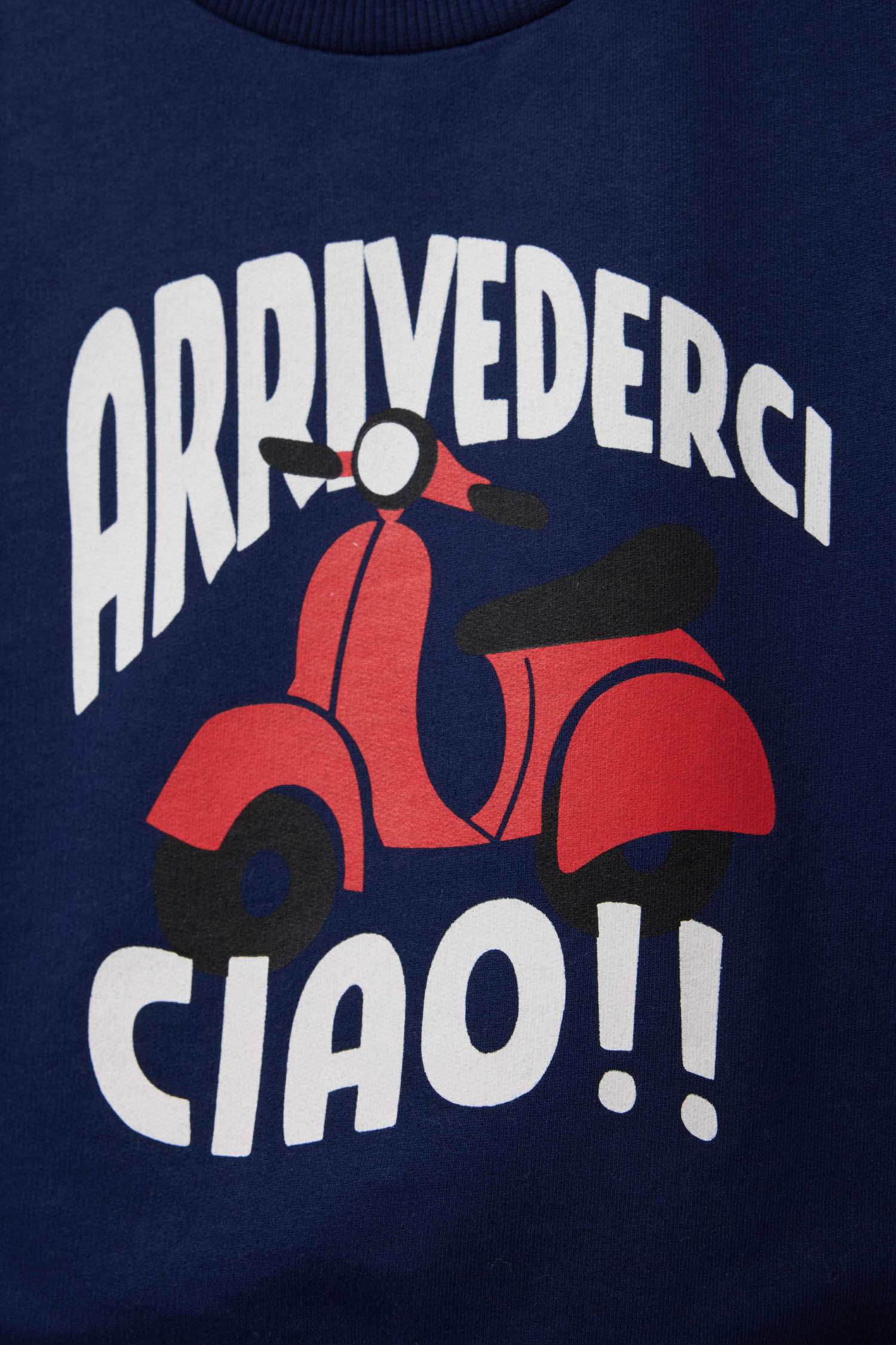 سويت شيرت بيبي ولادي قصة عادية - قطعتين