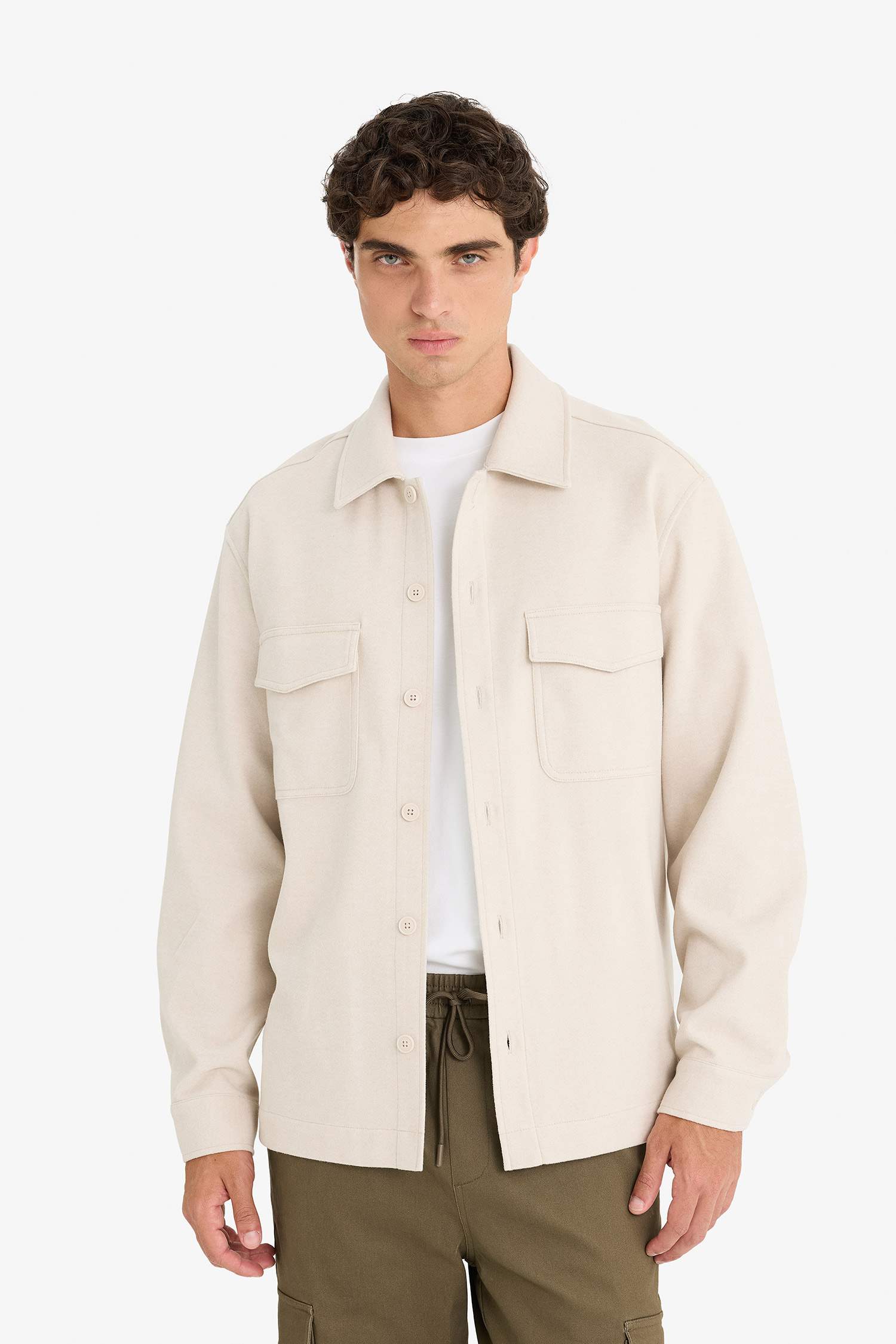 Regular Fit Shirt Jacket