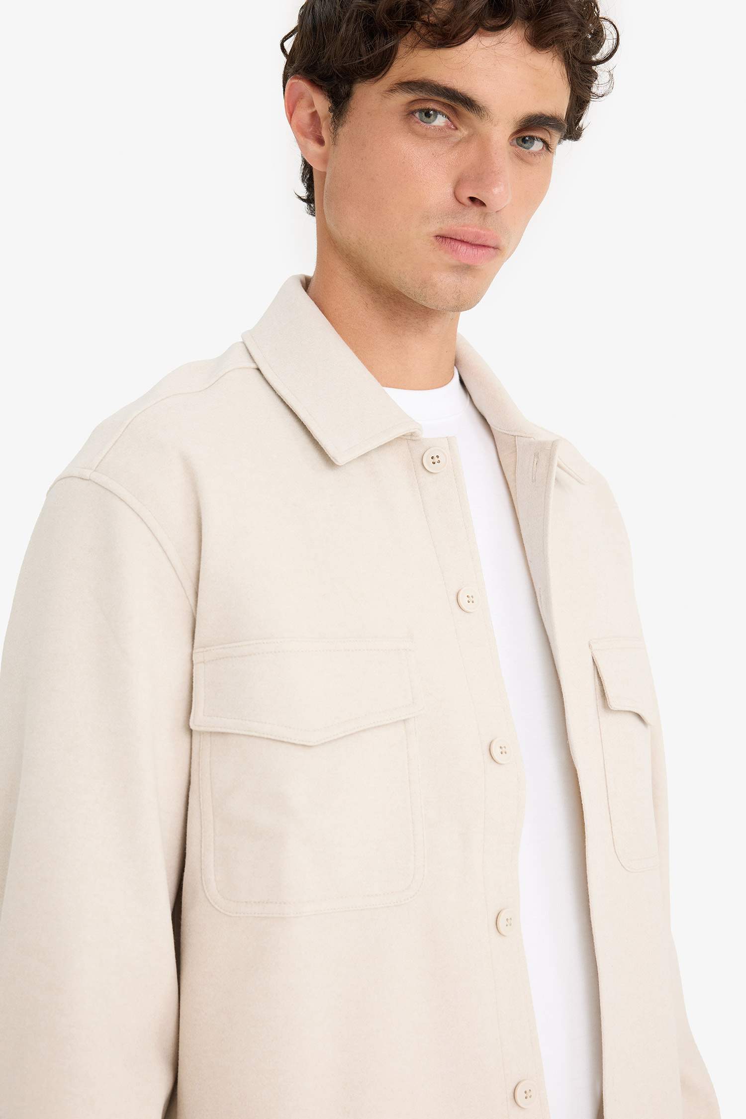 Regular Fit Shirt Jacket