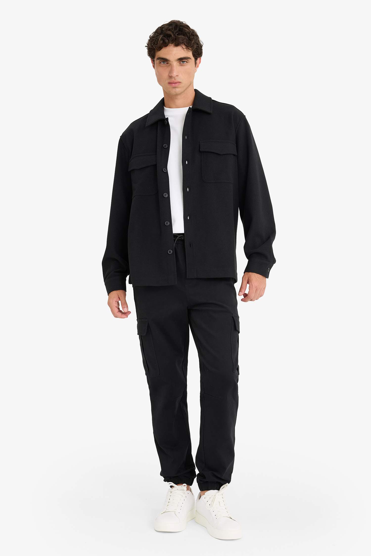 جاكيت قميص قصة عادية