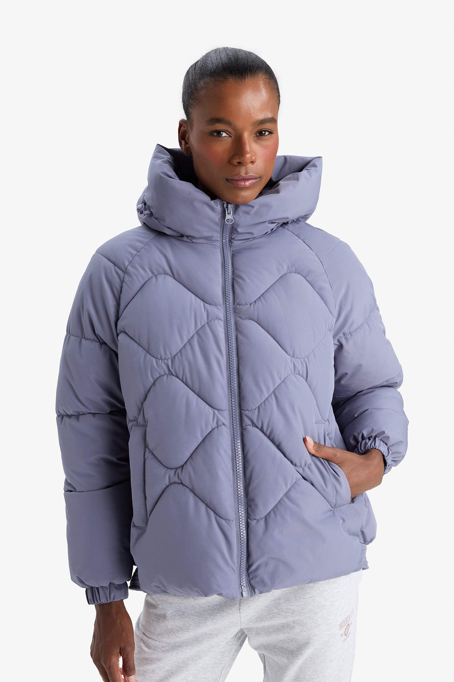 Oversize Fit Puffer Jacket
