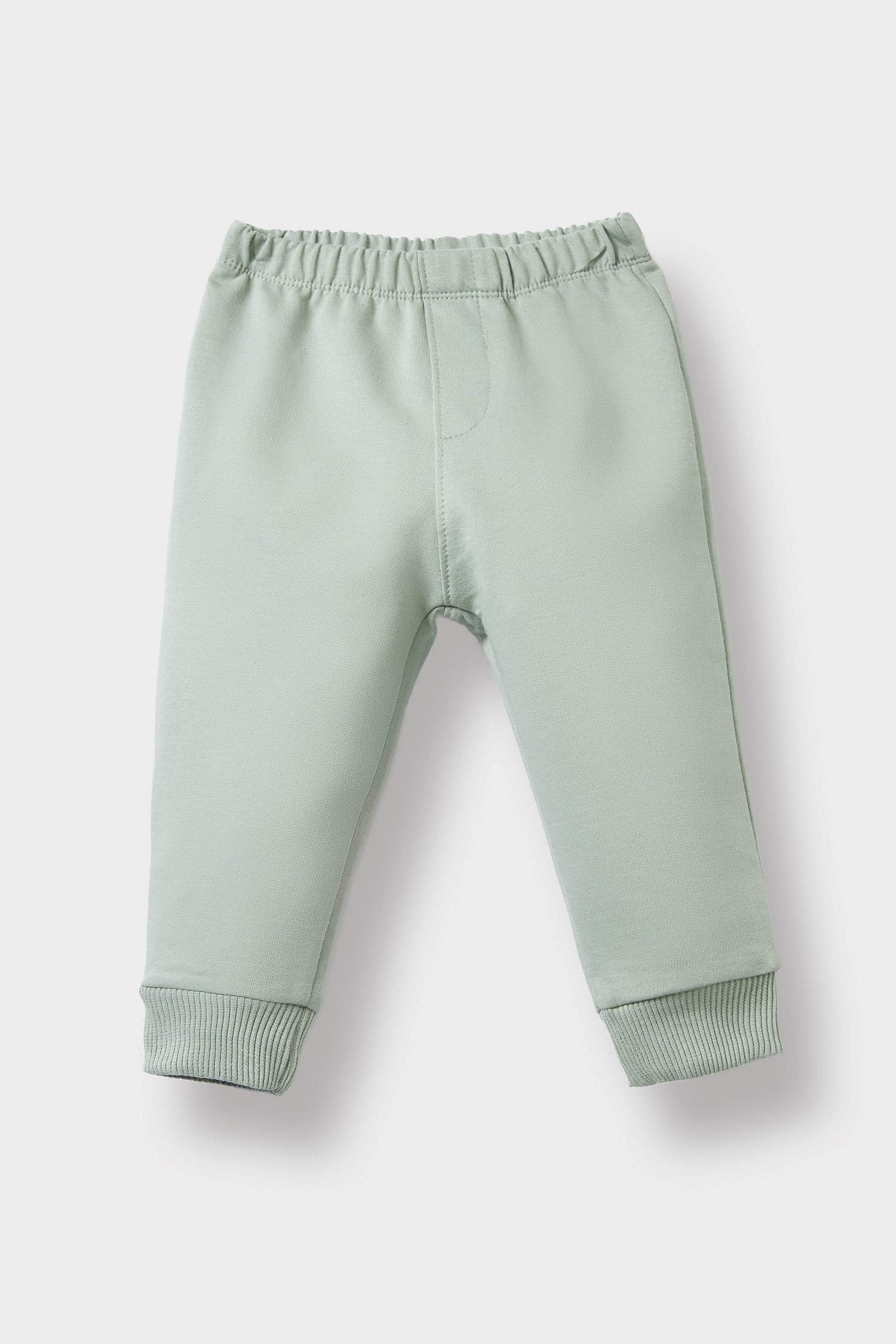 طقم قماش رقيق بياقة مستديرة من قطعتين