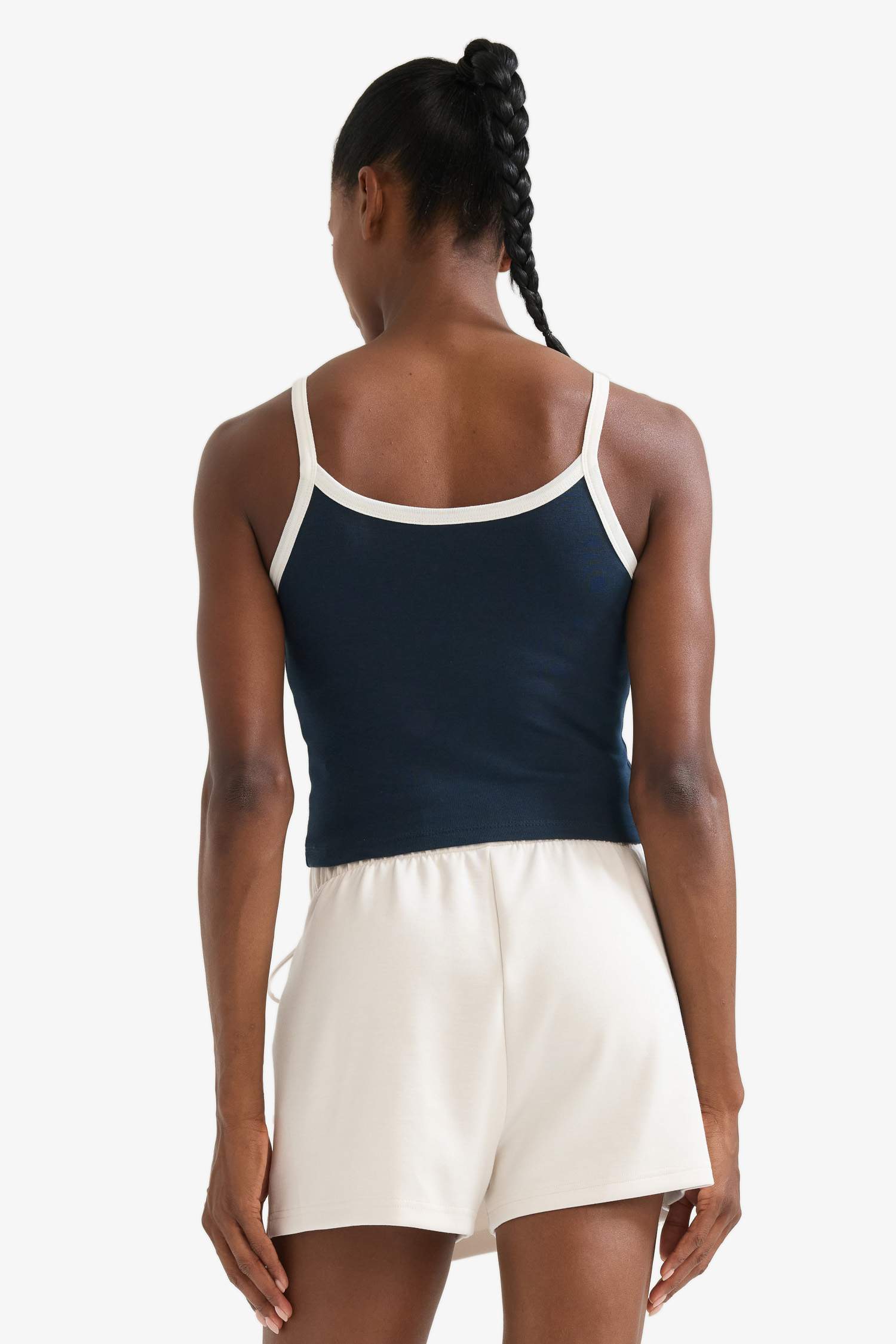 DeFactoFit NBA Los Angeles Lakers Fitted Sports Crop Top