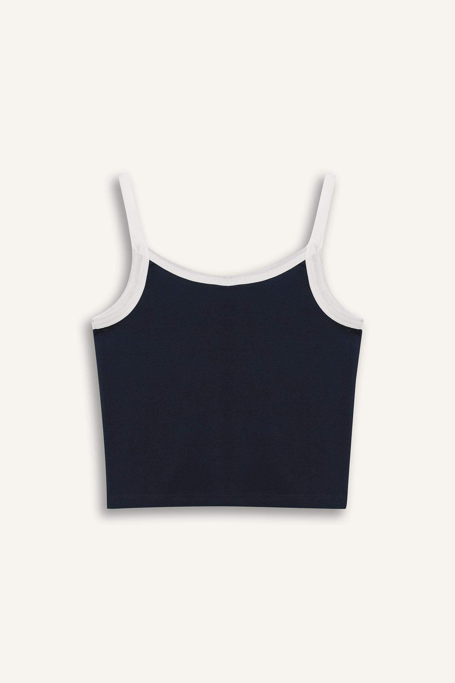 DeFactoFit NBA Los Angeles Lakers Fitted Sports Crop Top