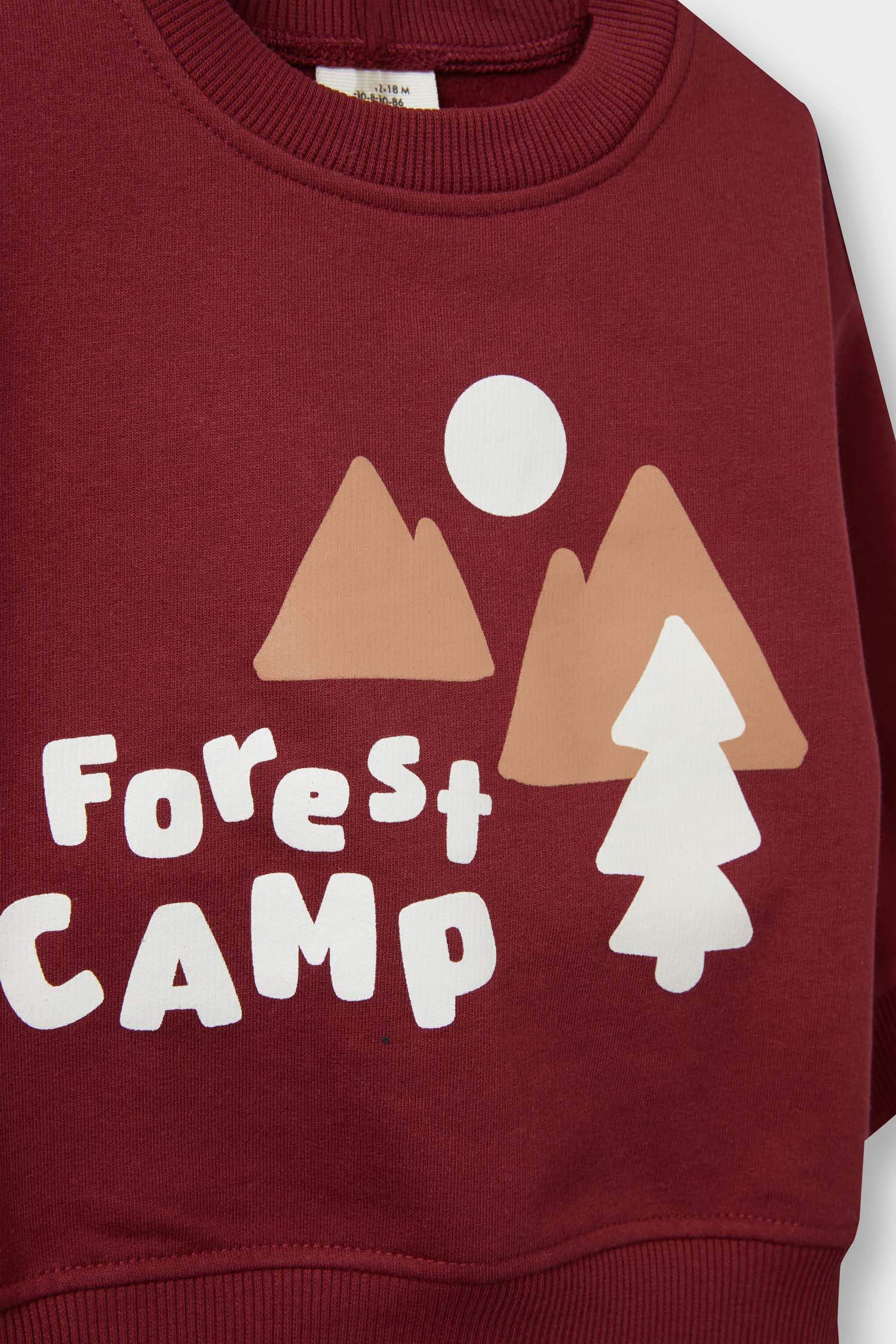 سيت بيبي ولادي قماش خفيف - قطعتين