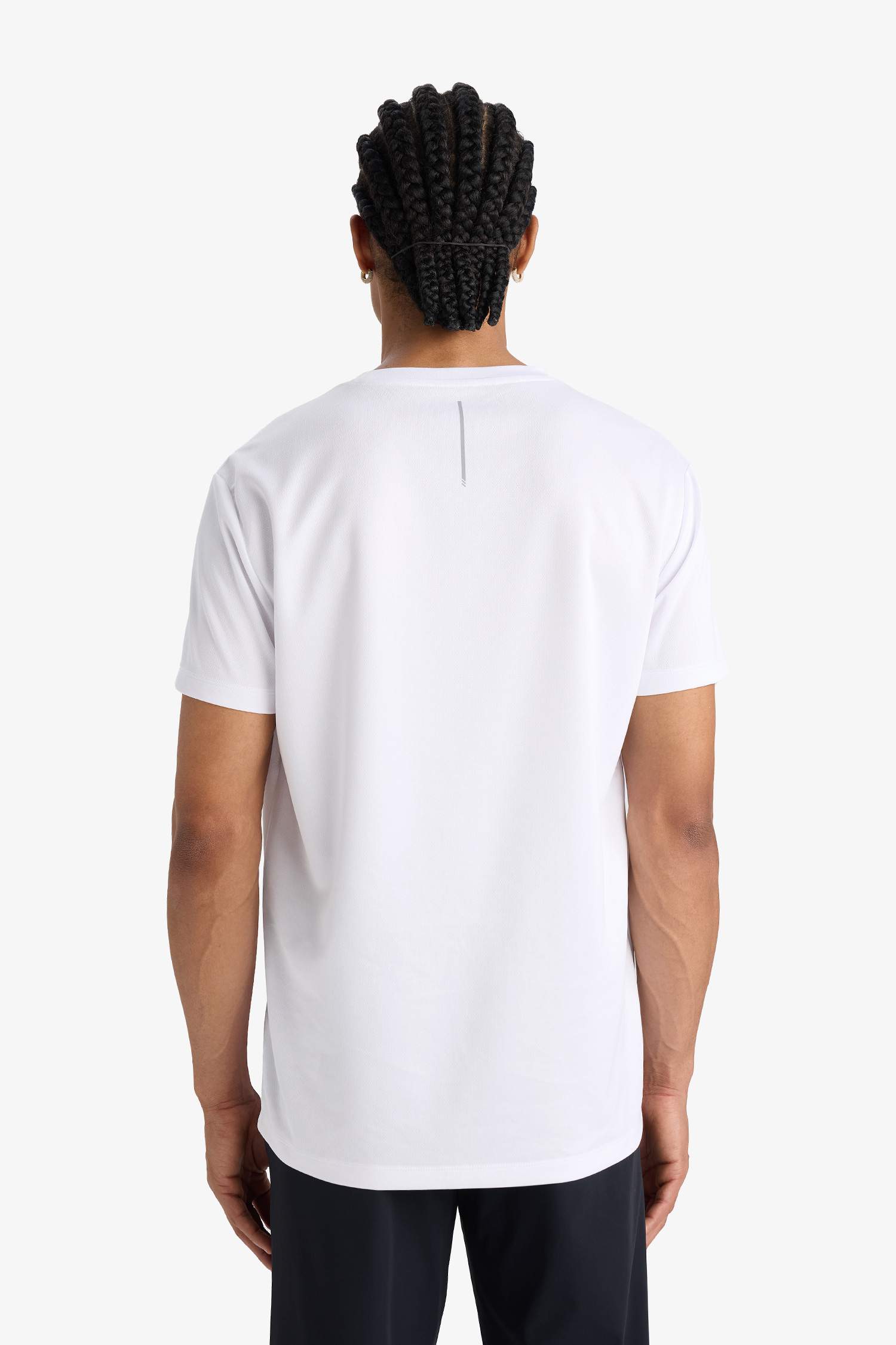 تيشيرت نص ردن رياضي قصة عادية سريع الجفاف من DeFactoFt