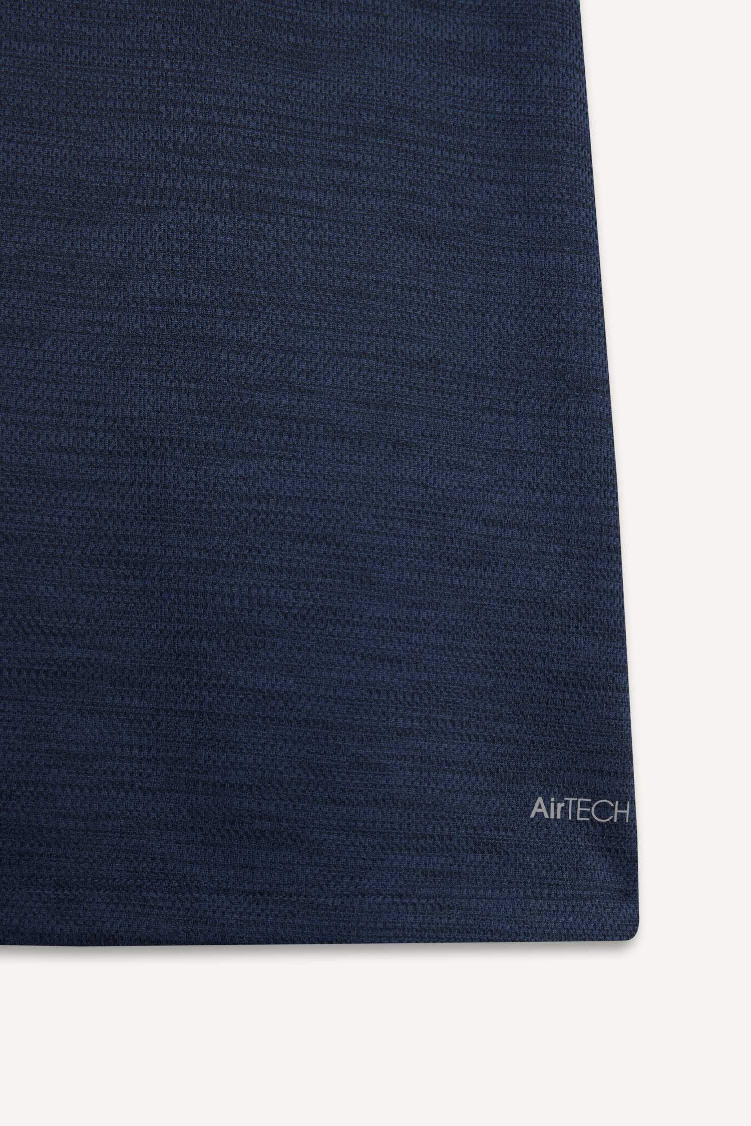 DeFactoFit Slim Fit Dar Kesim Hızlı Kuruyan Nefes Alabilen Esnek Kumaş Bisiklet Yaka Sporcu Kısa Kollu Tişört