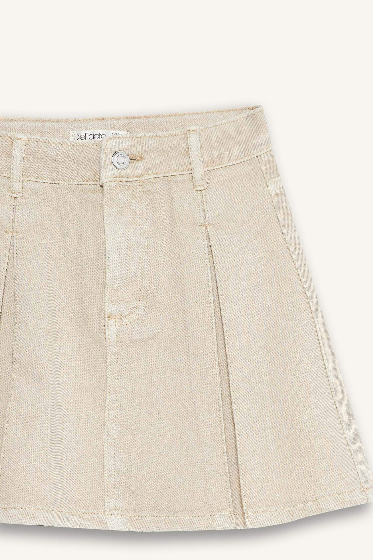 تنورة بنات من جبردين بطيات