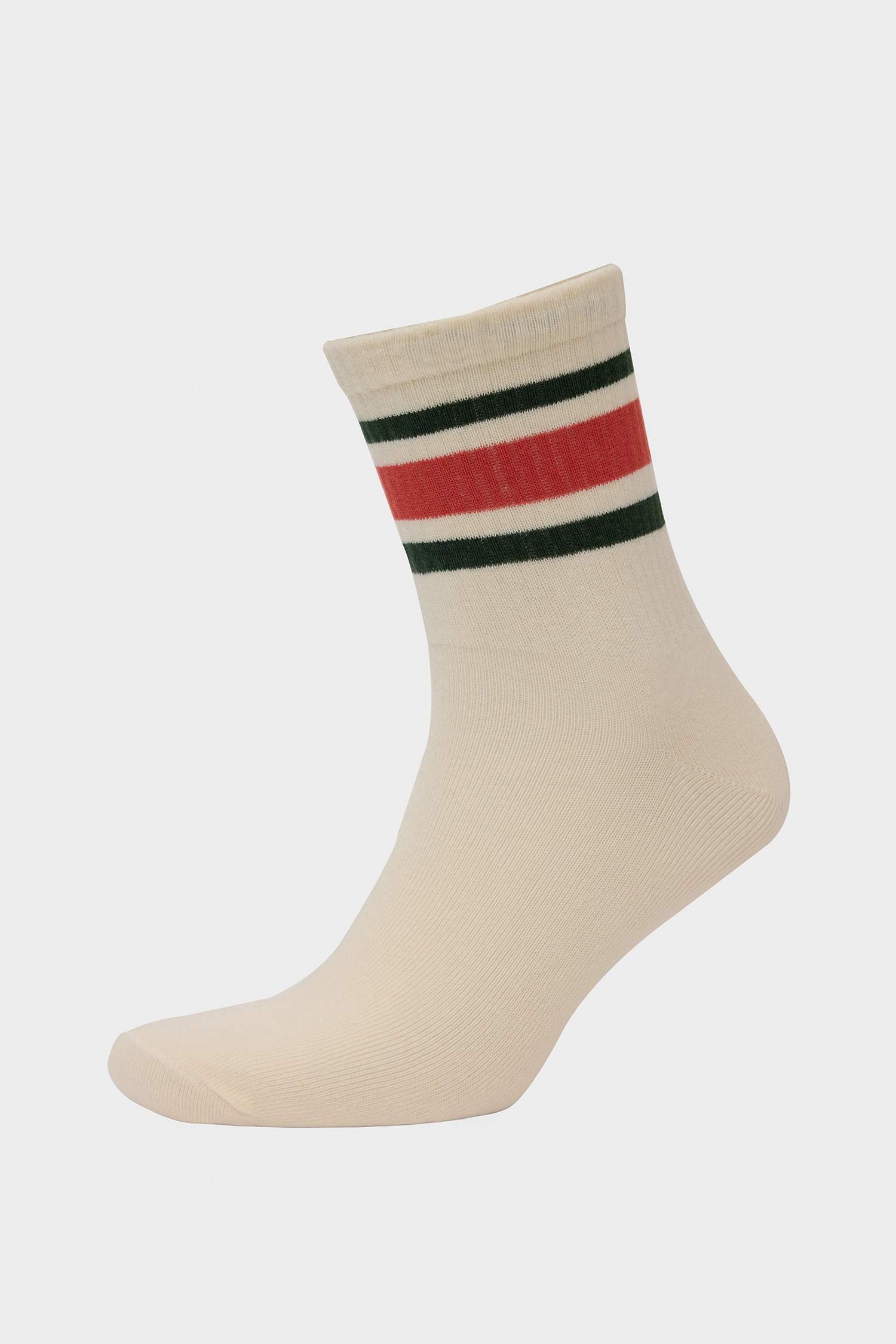 Erkek 3'lü Pamuklu Soket Çorap