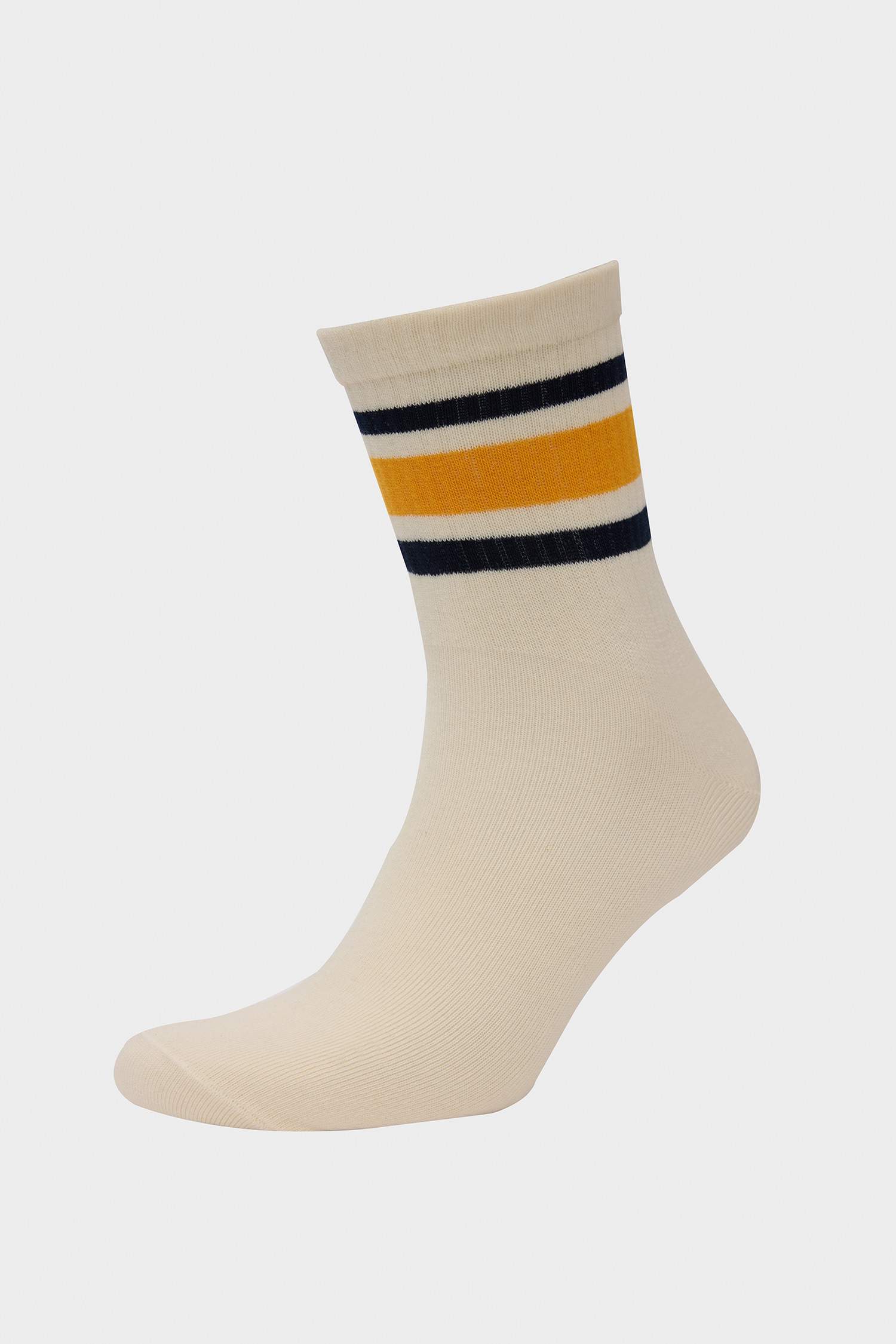 Erkek 3'lü Pamuklu Soket Çorap