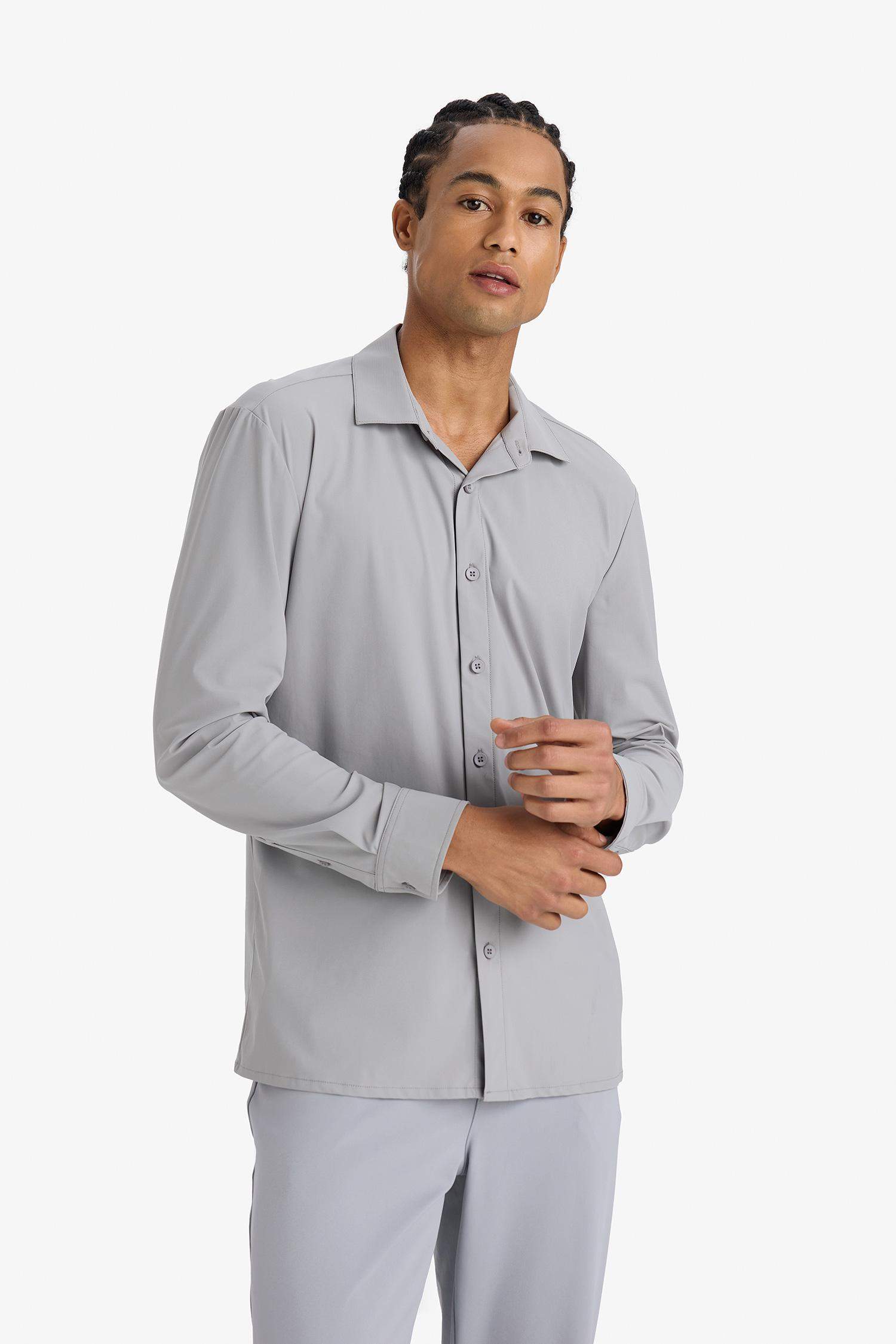 قميص سليم فيت نص كم من DeFactoFit