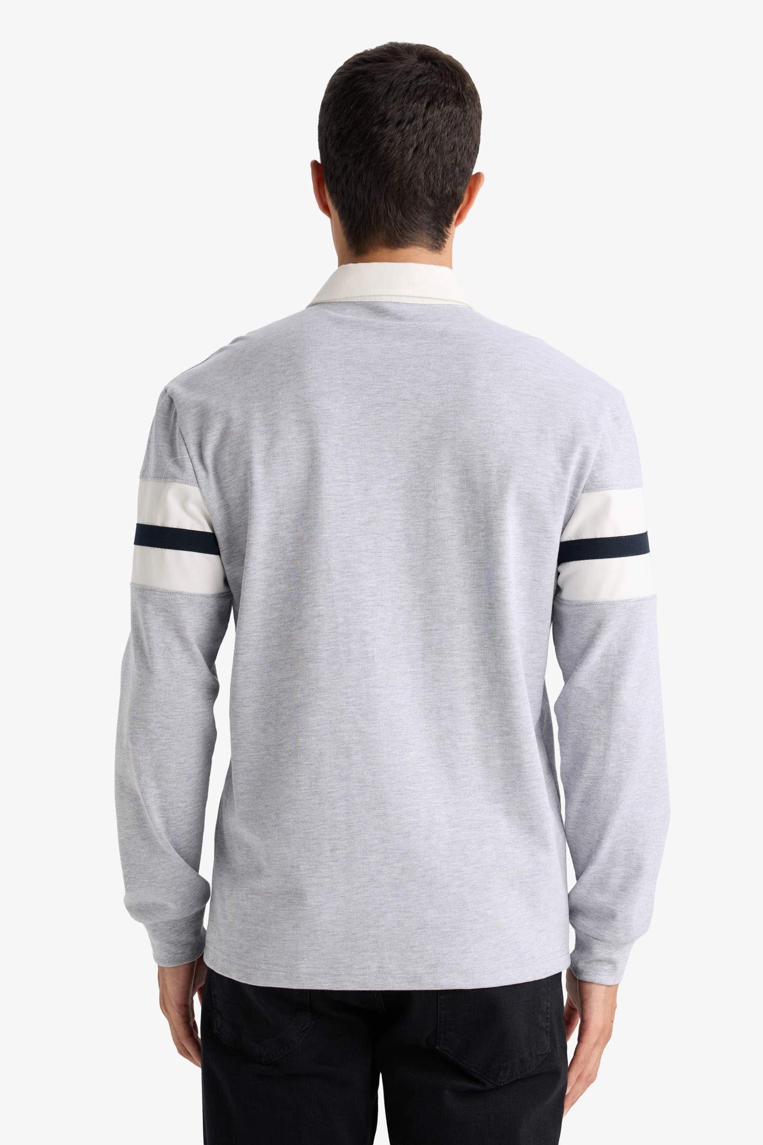 Regular Fit Polo Collar Short Sleeve T-Shirt