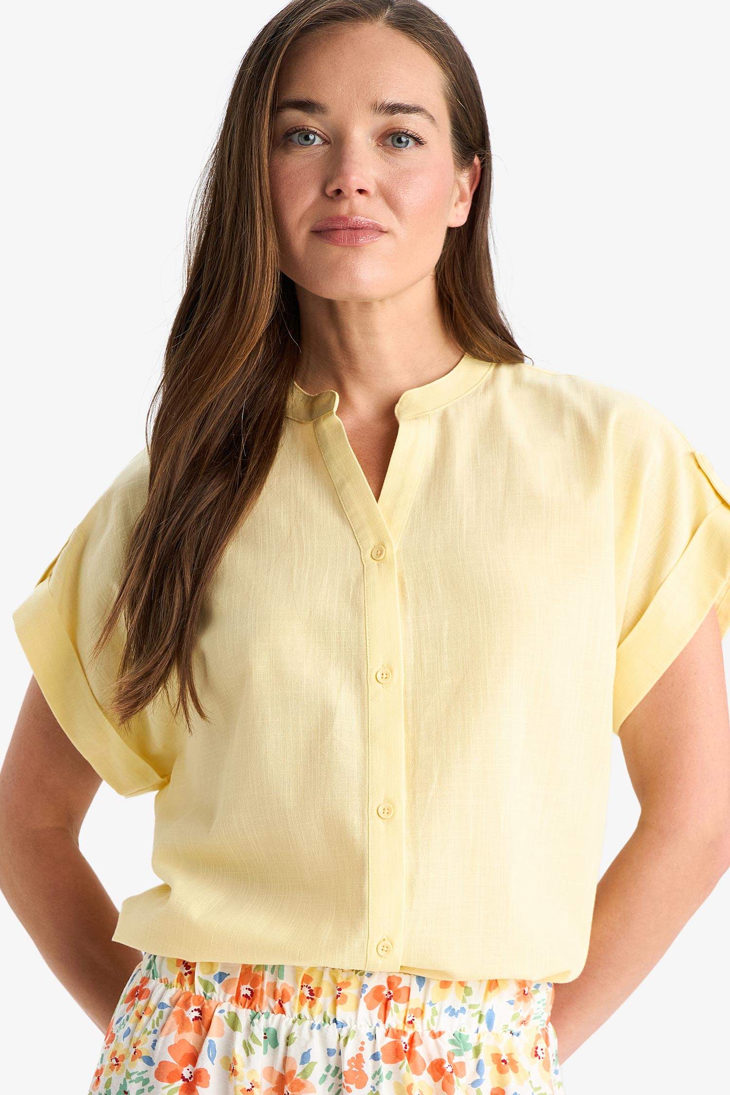 Regular Fit Crew Neck Short Sleeve Shirt