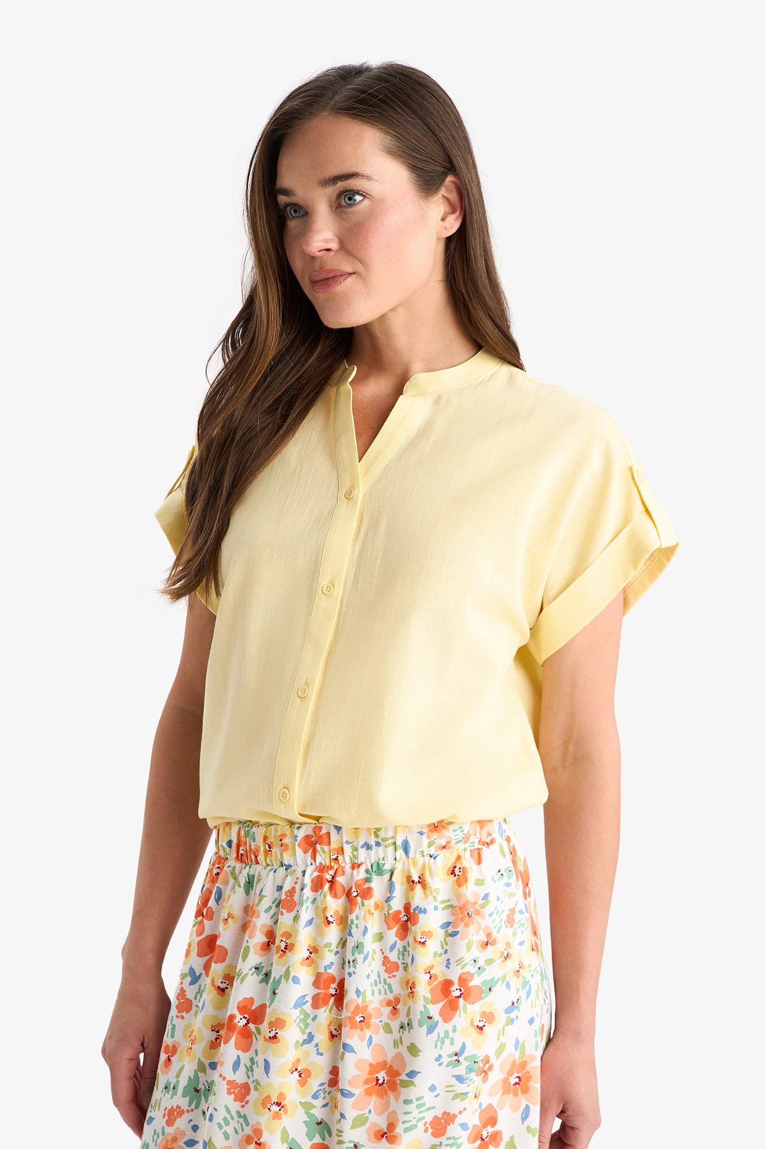 Regular Fit Crew Neck Short Sleeve Shirt