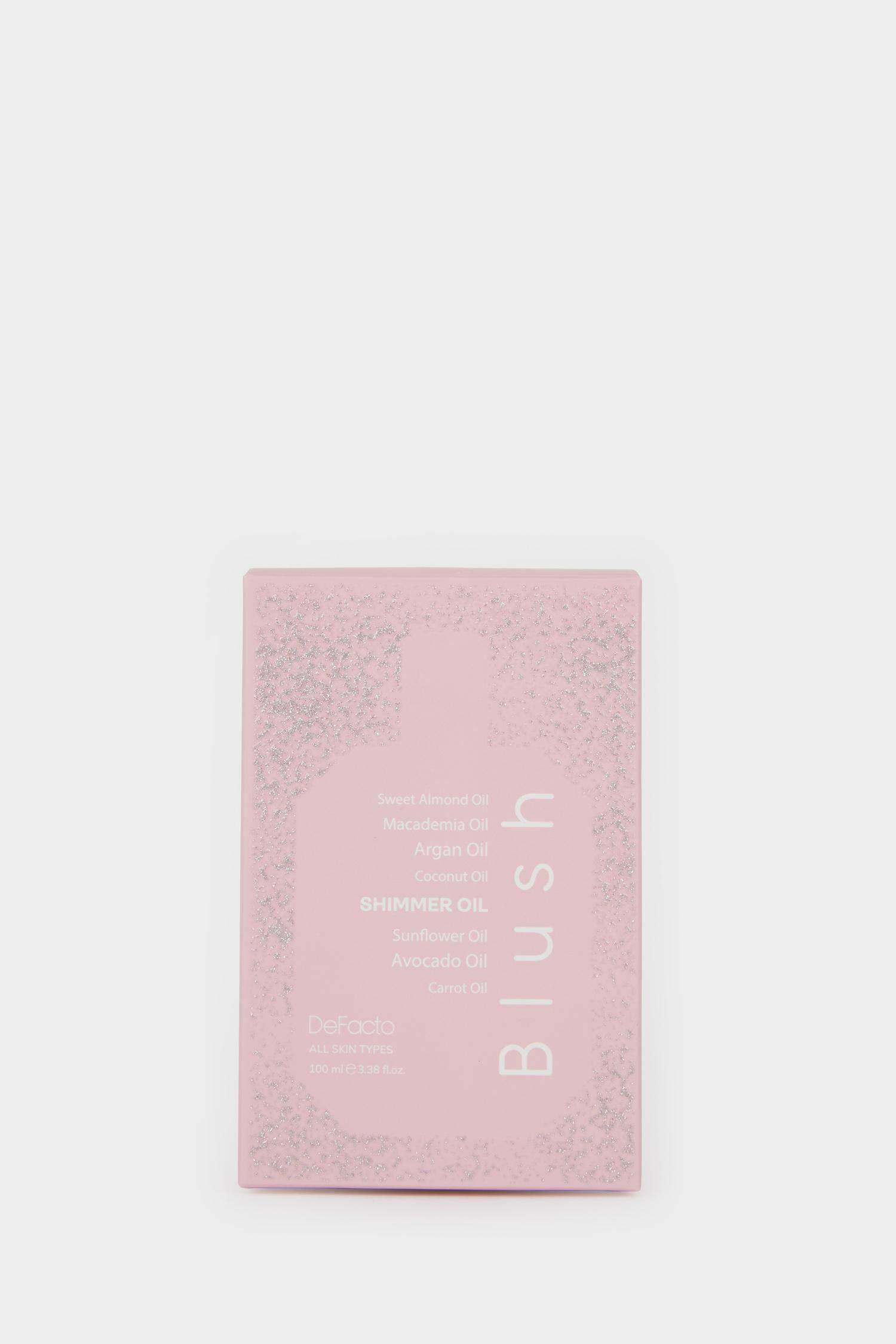 Kadın Defacto Shımmer Blush Meyvemsi 100 ml Parıltılı Vücut Yağı