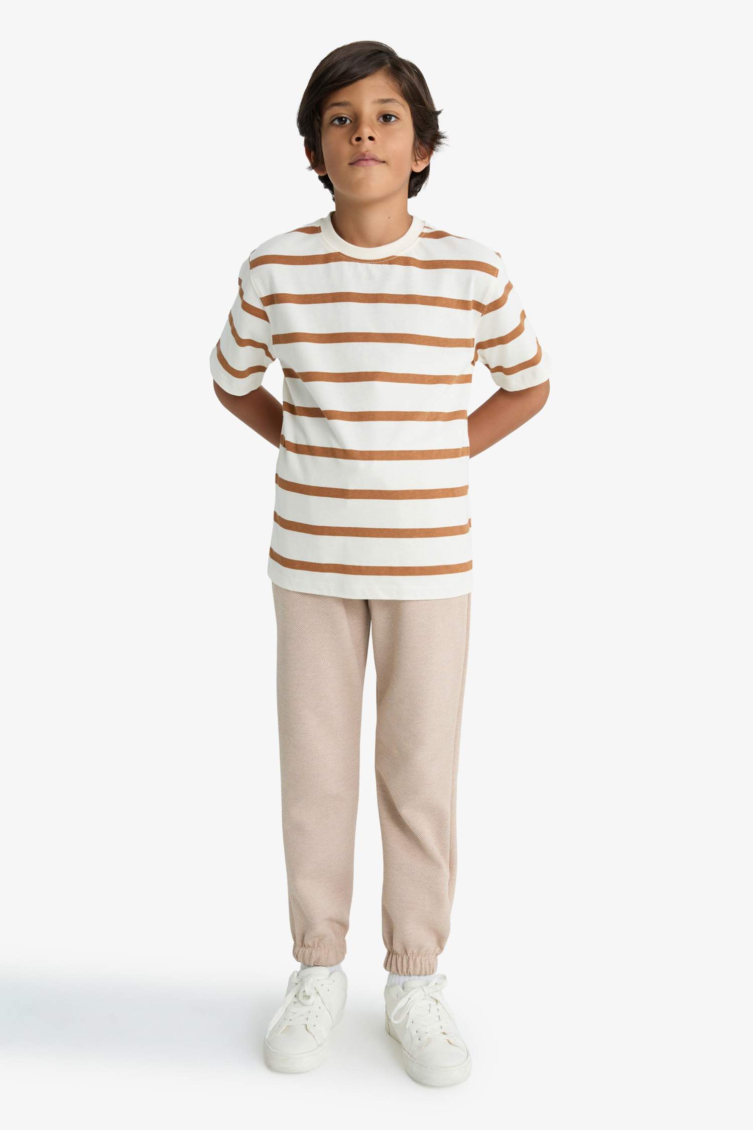 Boy Elastic Waist Jogger Sweatpants