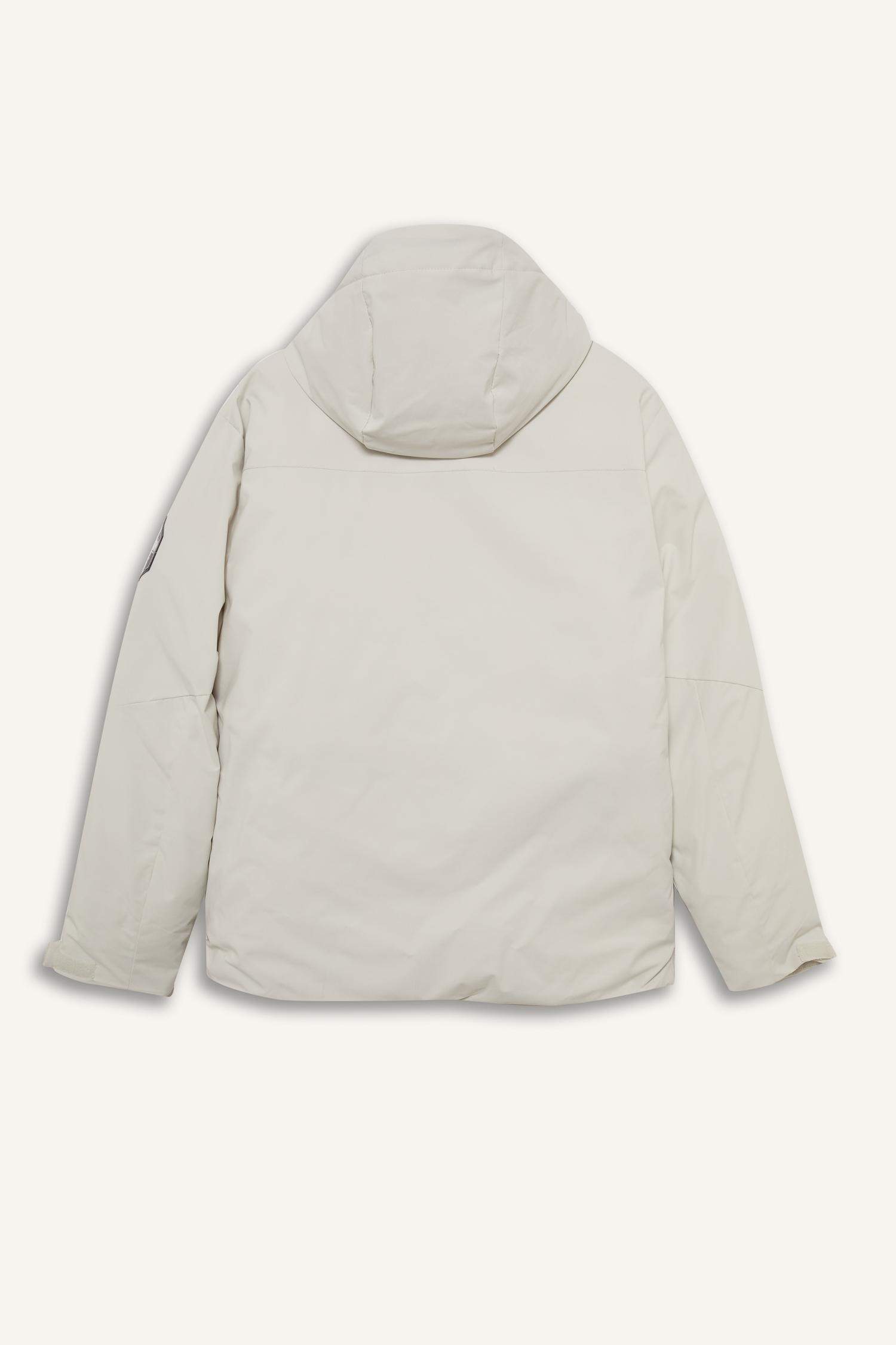 Su İtici Regular Fit Kapüşonlu Rüzgar Geçirmez Mont