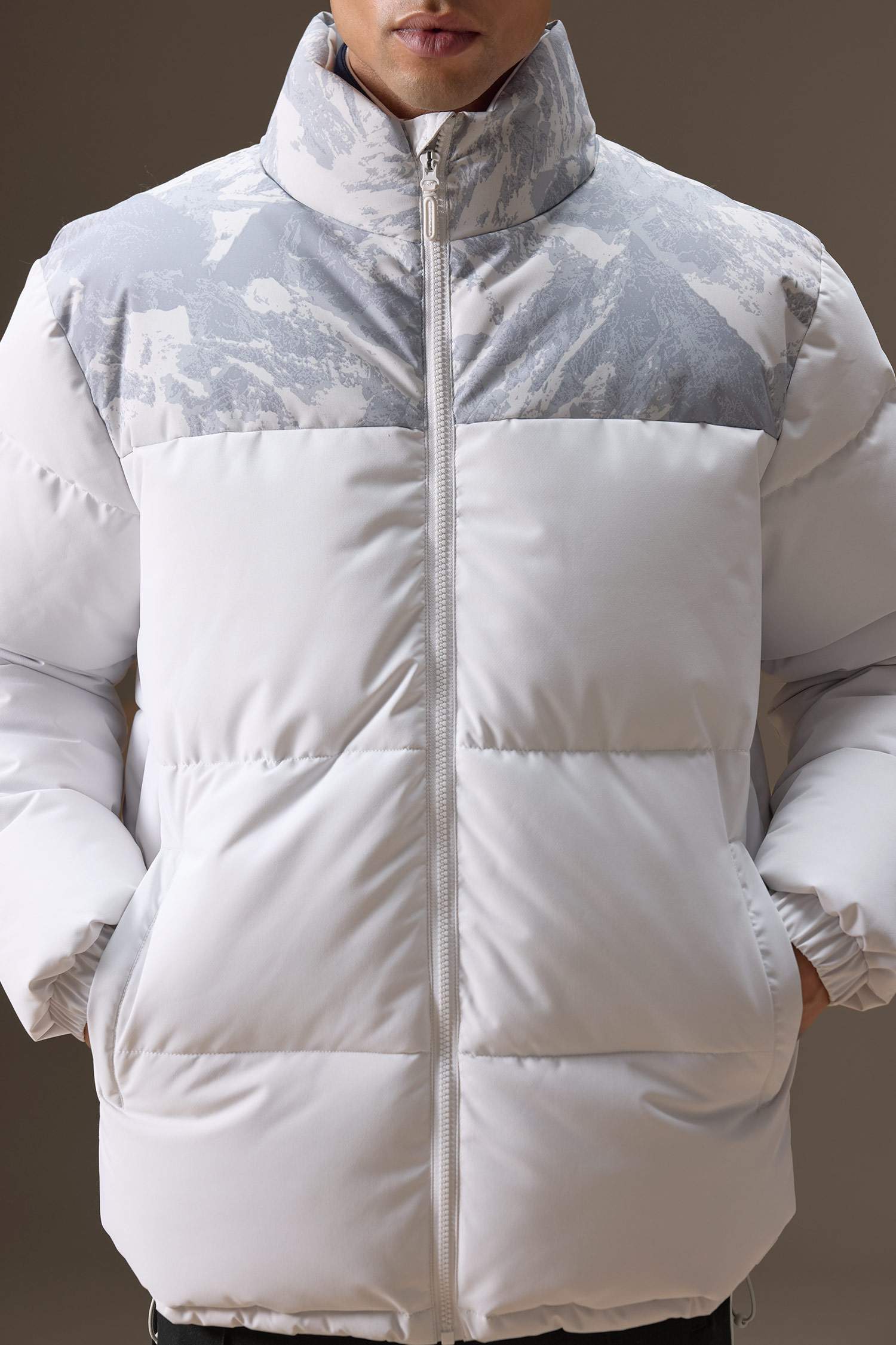 Водонепроницаемая, ветрозащитная оверсайз куртка DeFactoFit на молнии.