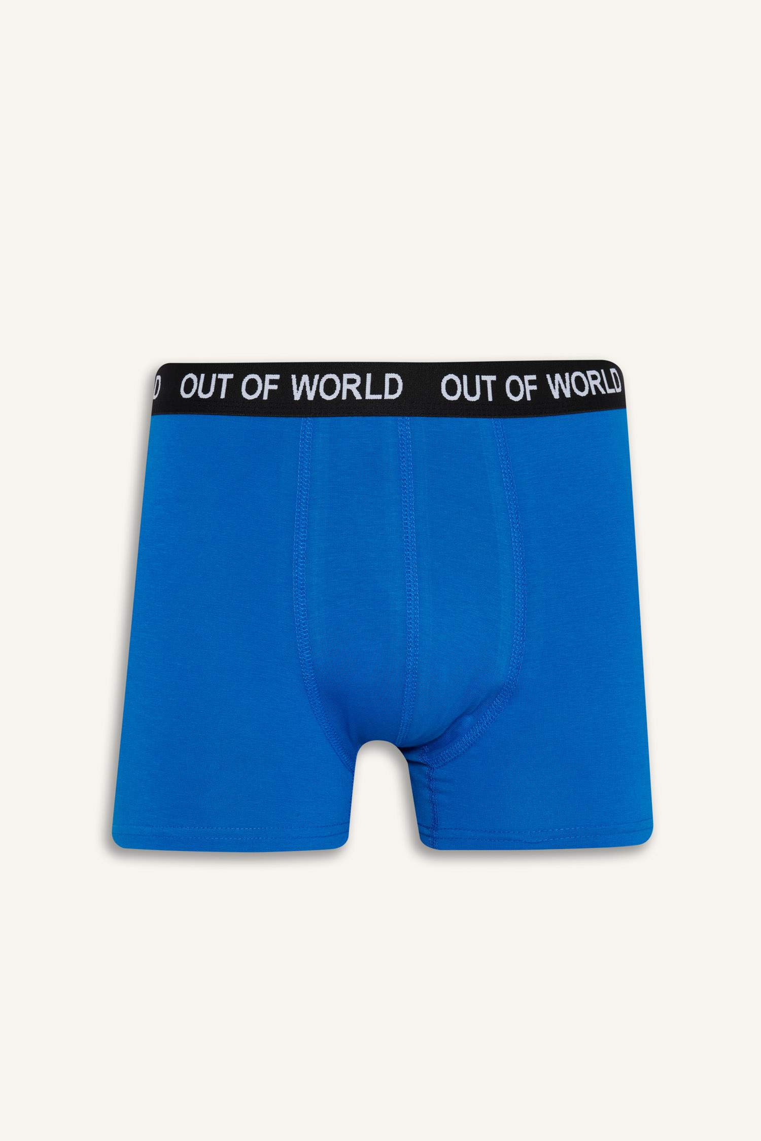 Regular Fit Space Printed 3 Piece Boxers