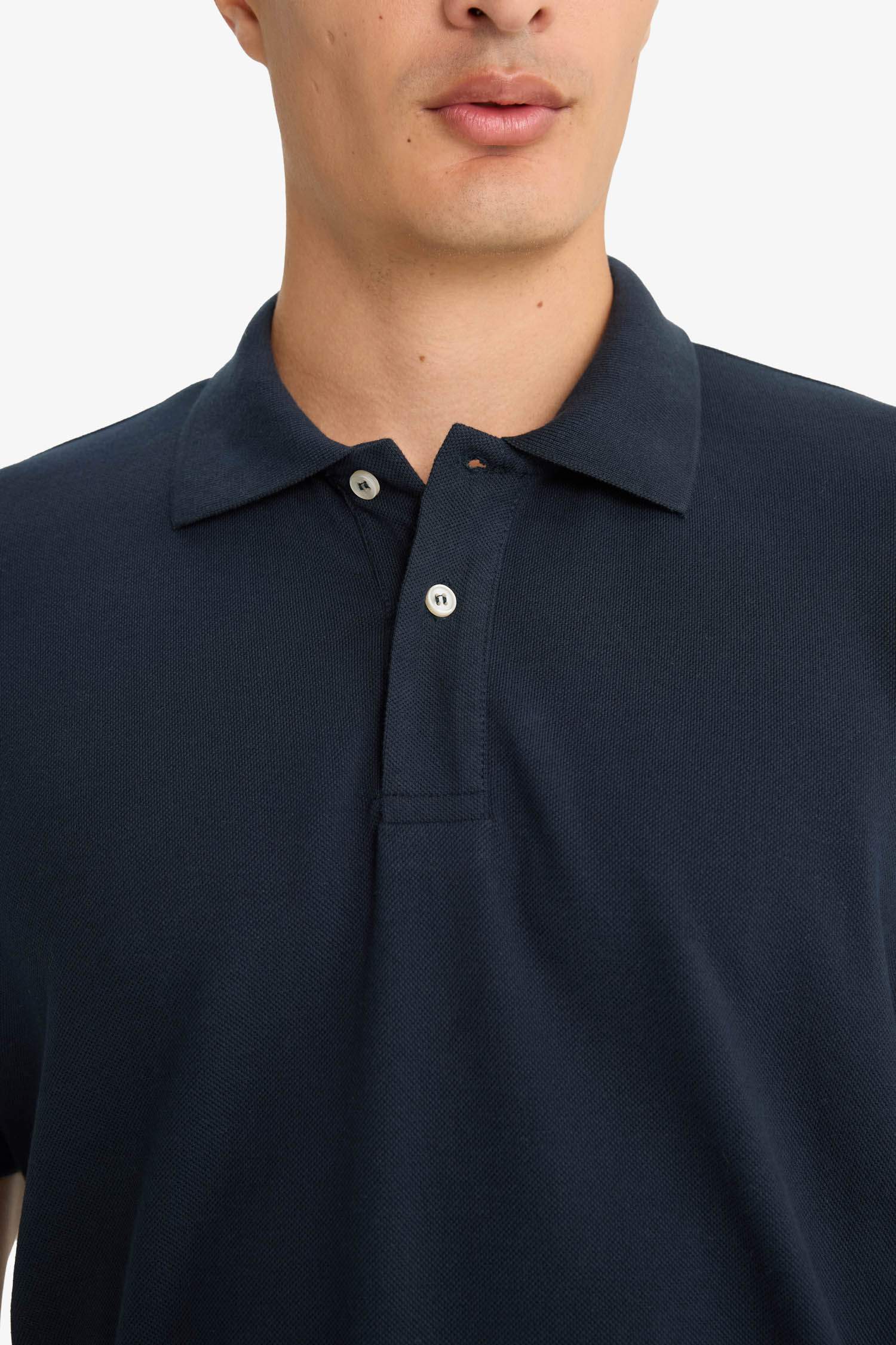 %100 Pamuk Polo Tişört