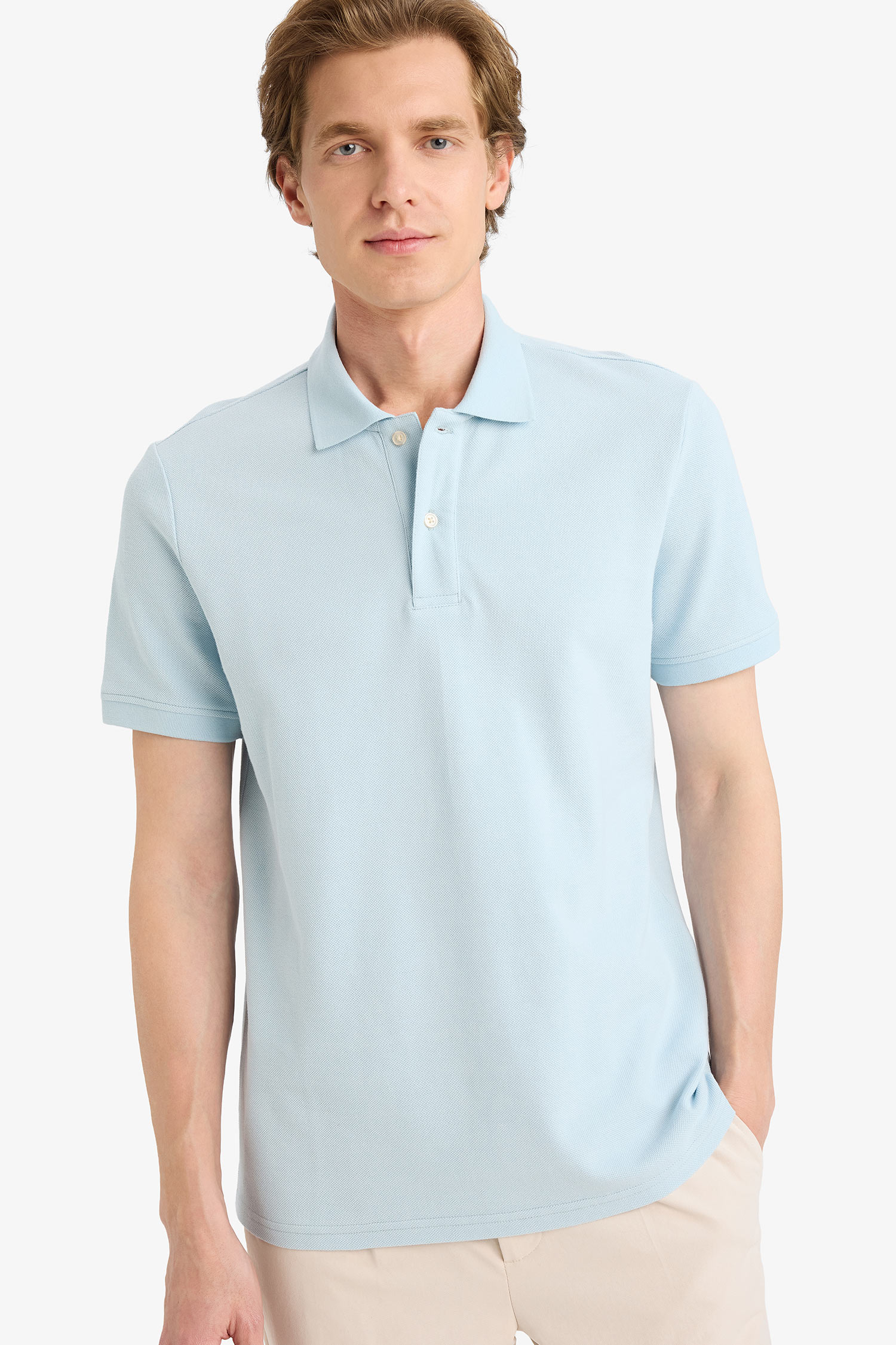 DeFacto %100 Pamuk Regular Fit Polo Tişört