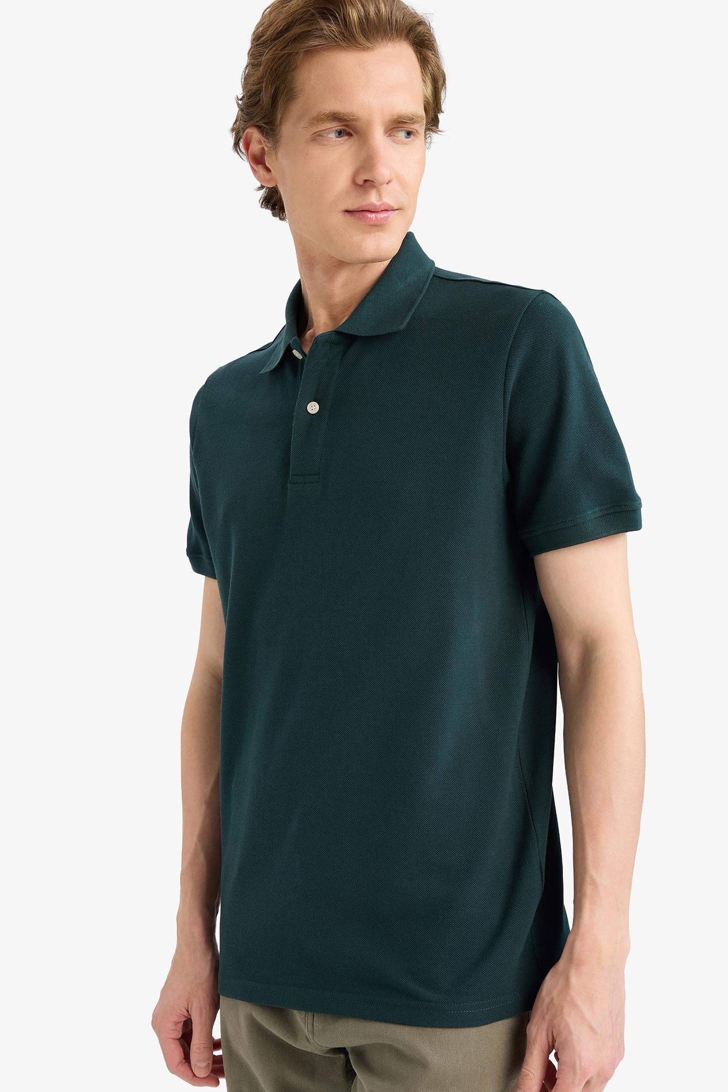 Green MAN Cotton Polo T-Shirt 3444781 | DeFacto