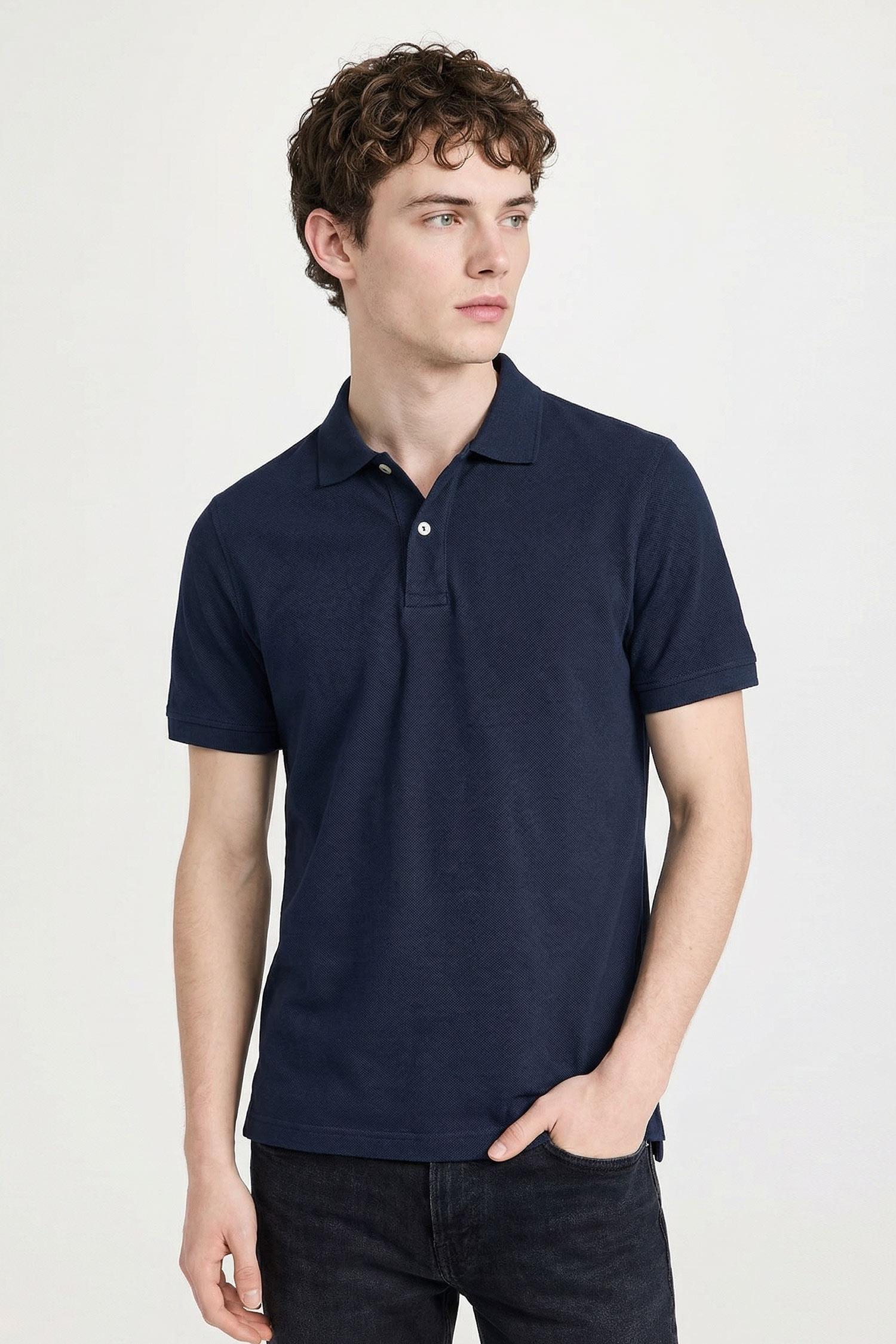 DeFacto %100 Pamuk Regular Fit Polo Tişört görsel 3