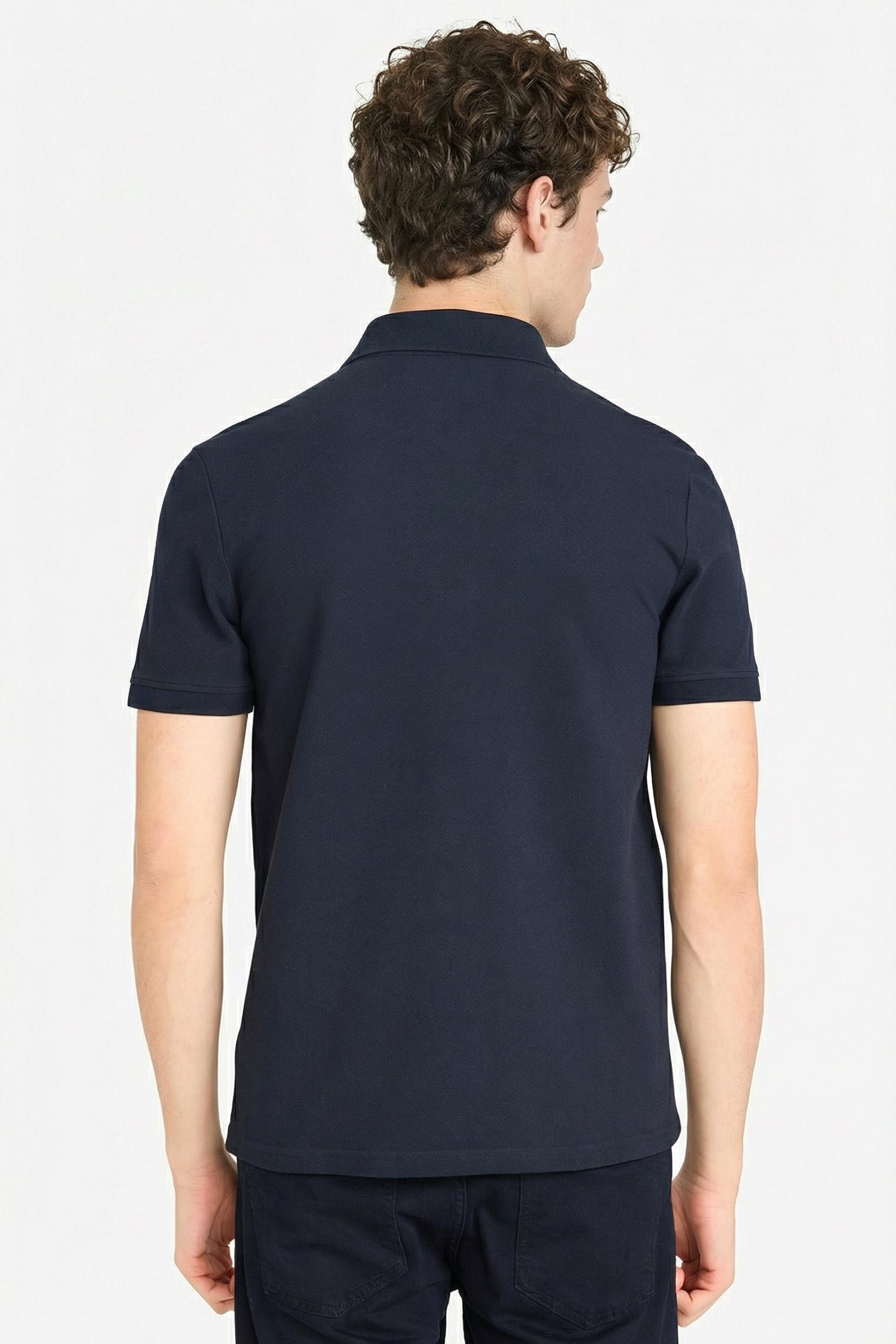 DeFacto %100 Pamuk Regular Fit Polo Tişört görsel 5