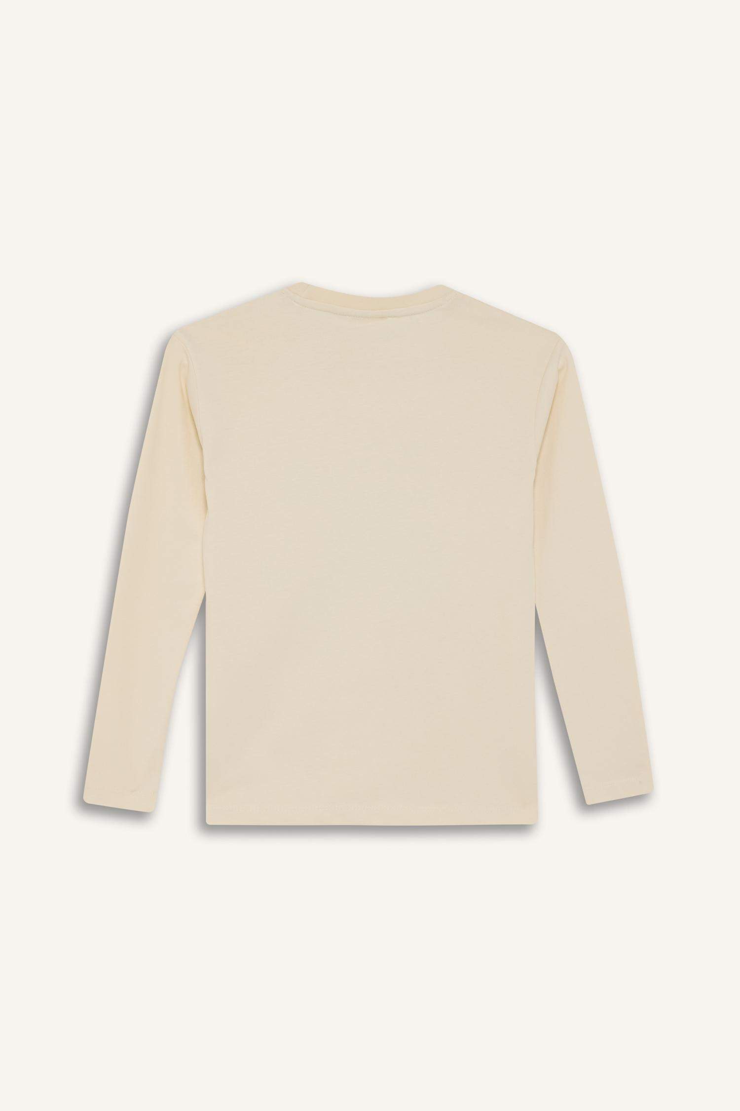 Boy Regular Fit Crew Neck Long Sleeve T-Shirt