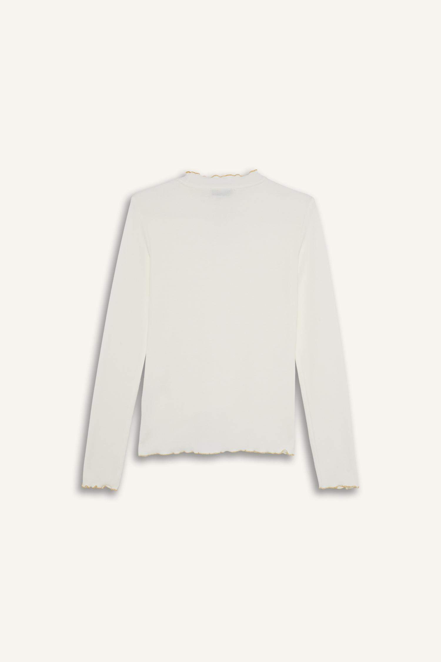 Fitilli Kaşkorse Uzun Kollu Tunik