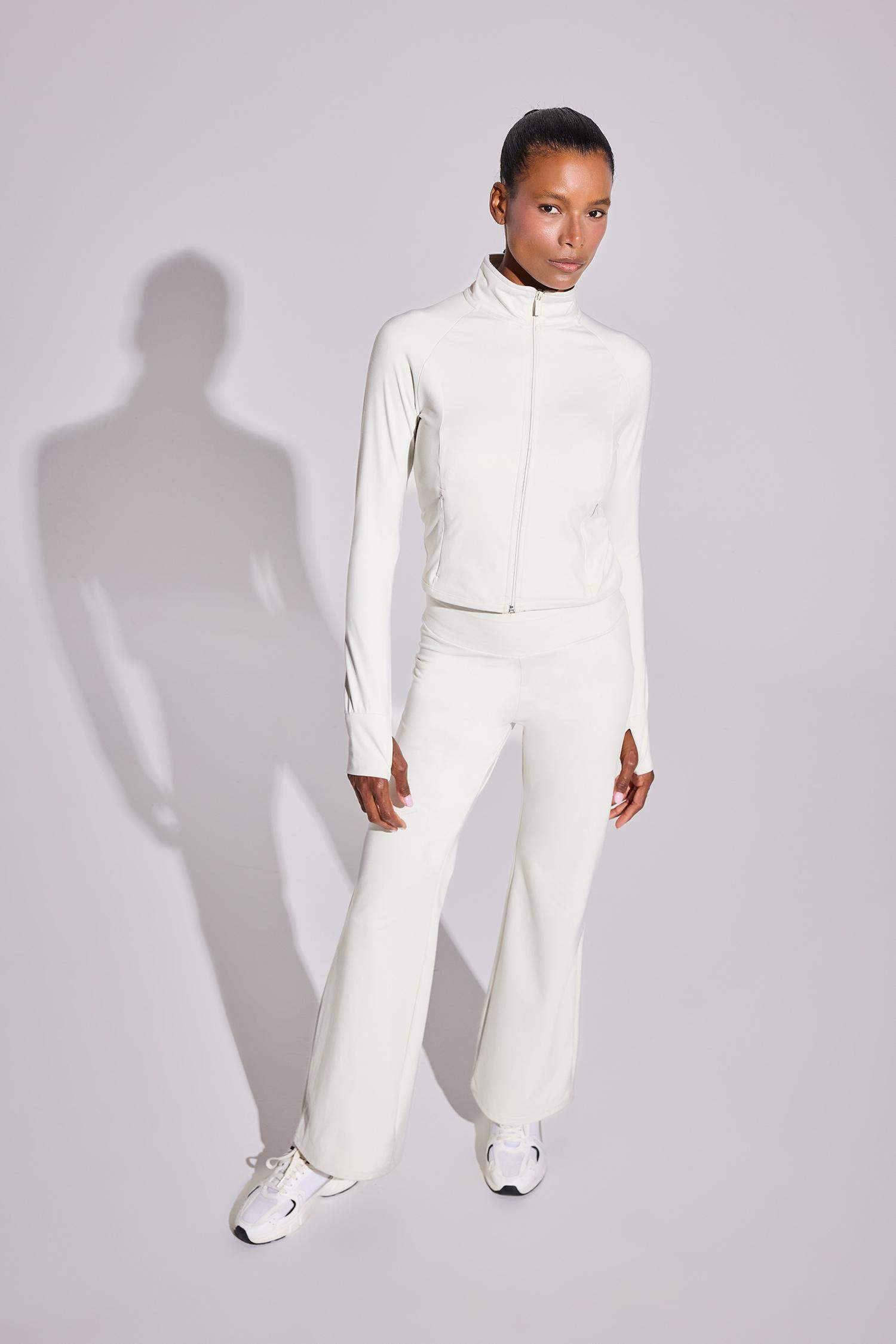 DeFactoFit Wide Leg Geniş Paça Toparlayıcı Yüksek Bel Soft Touch Sporcu Pantolon