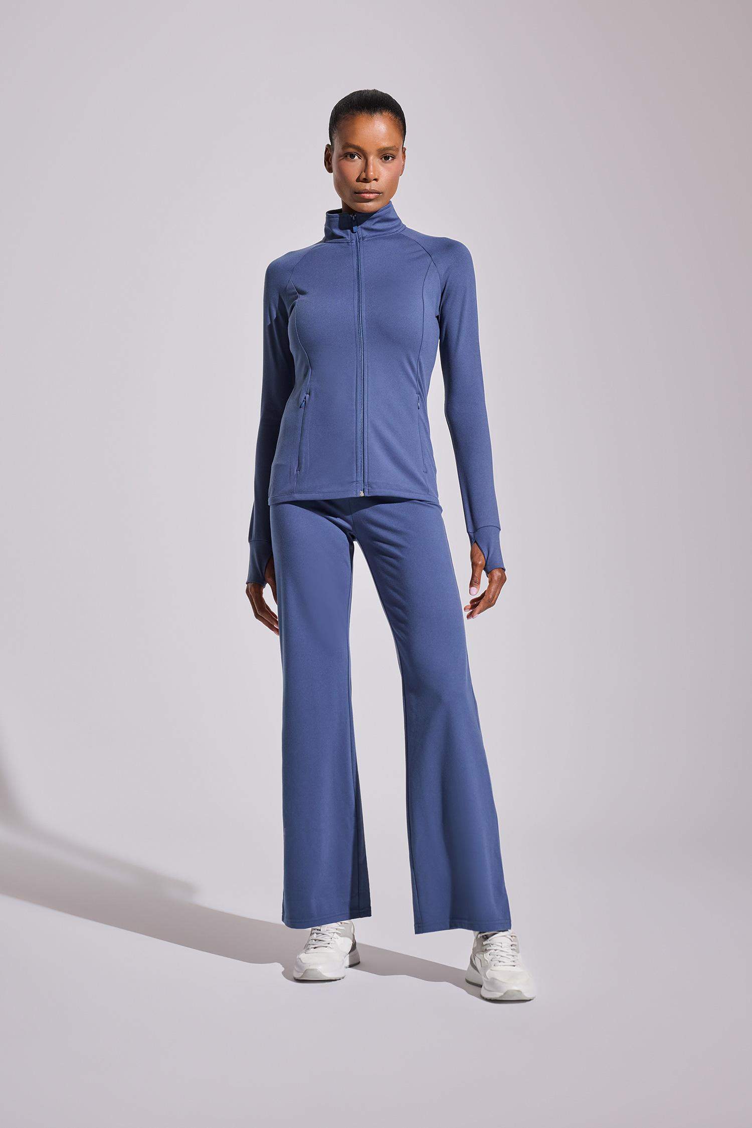 Wide Leg Geniş Paça Toparlayıcı Yüksek Bel Soft Touch Sporcu Pantolon