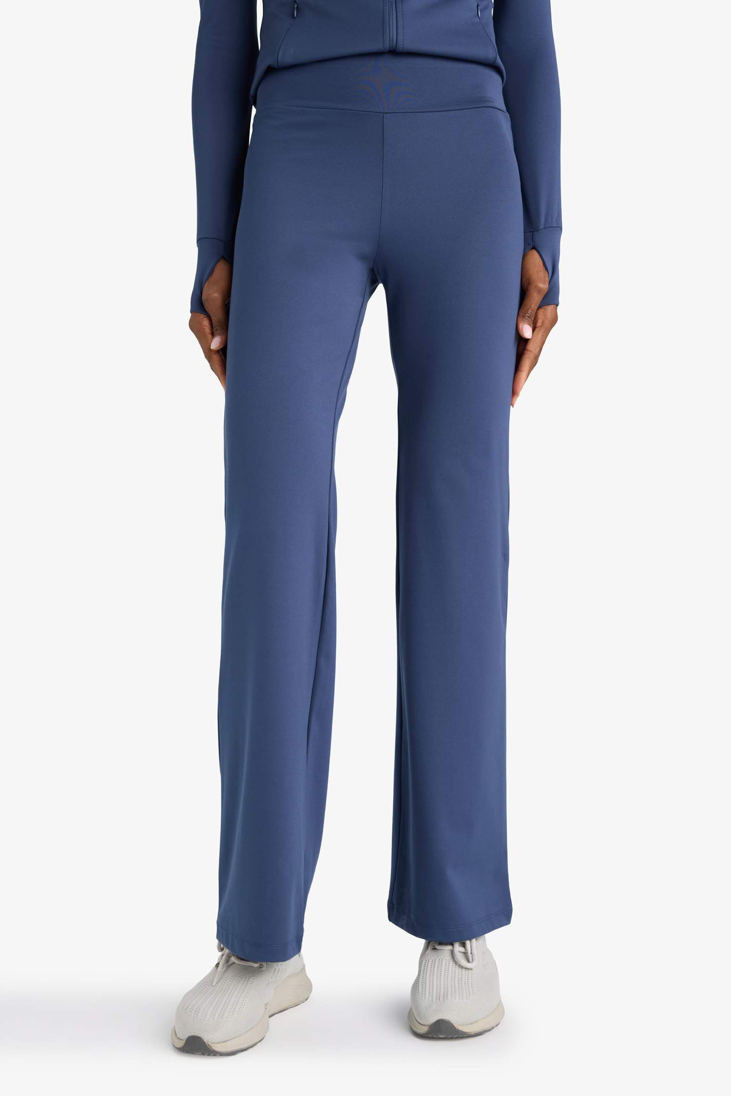 DeFactoFit Wide Leg High Waist Soft Touch Sweatpants