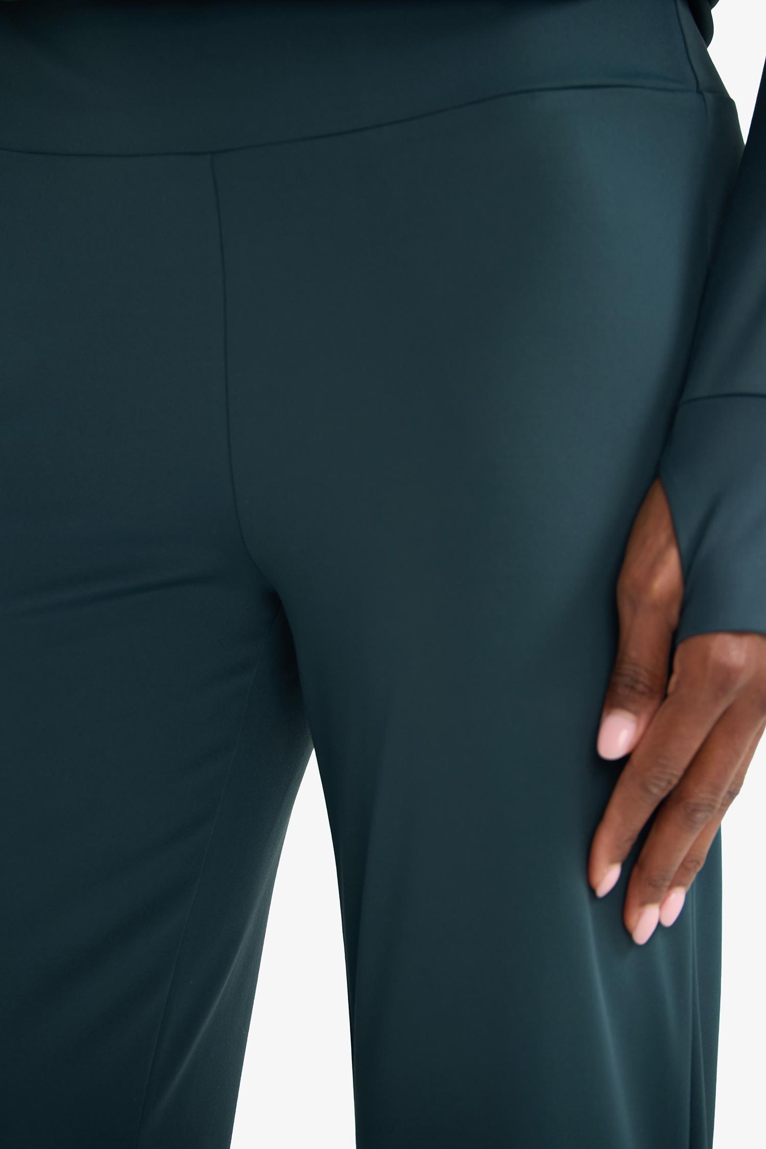 DeFacto Esnek Kumaş Wide Leg Sporcu Pantolon görsel 5