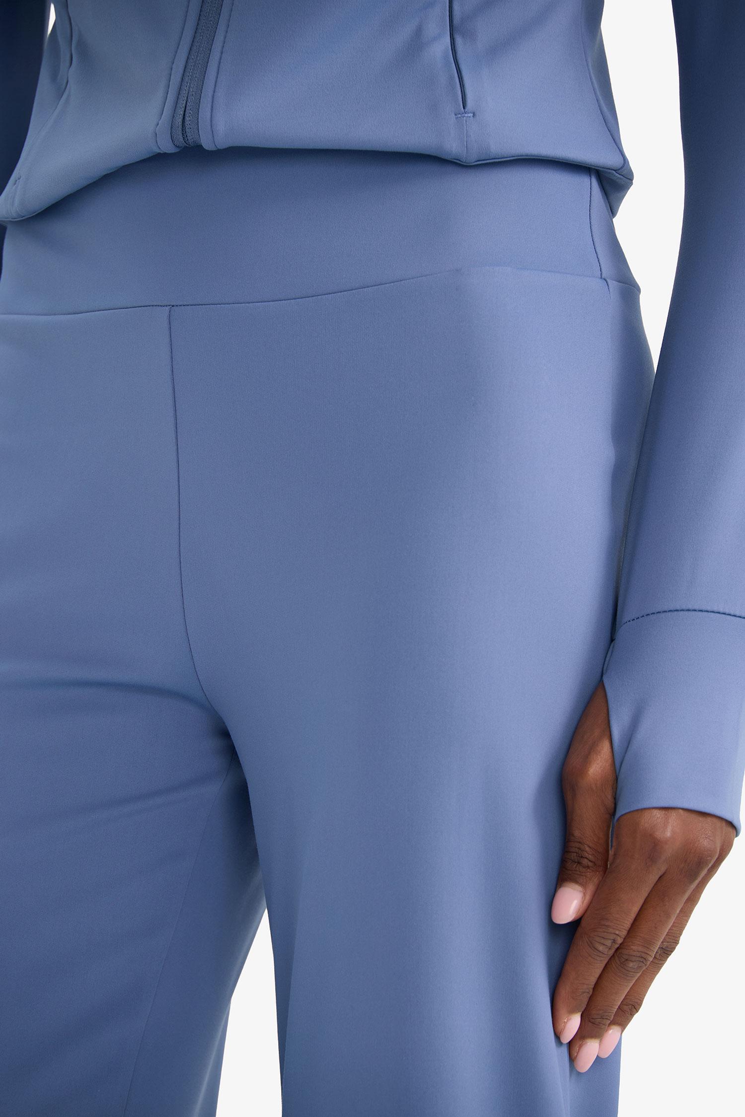 DeFacto Esnek Kumaş Wide Leg Sporcu Pantolon görsel 5