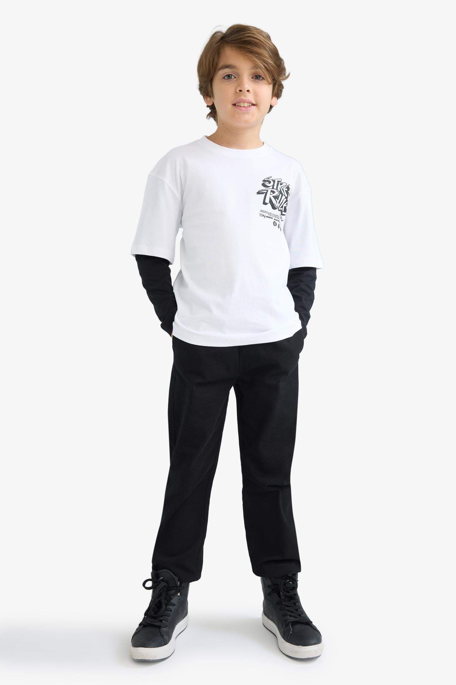 Oversize Fit Long Sleeve T-Shirt