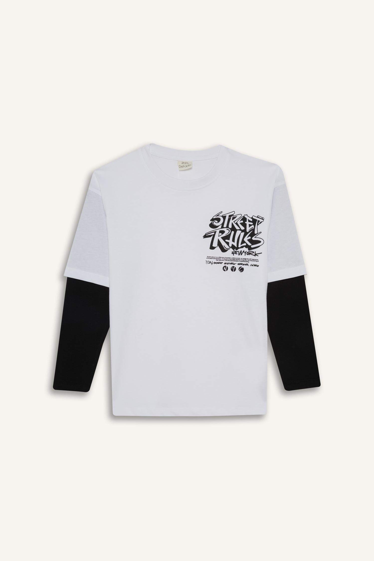 Oversize Fit Long Sleeve T-Shirt