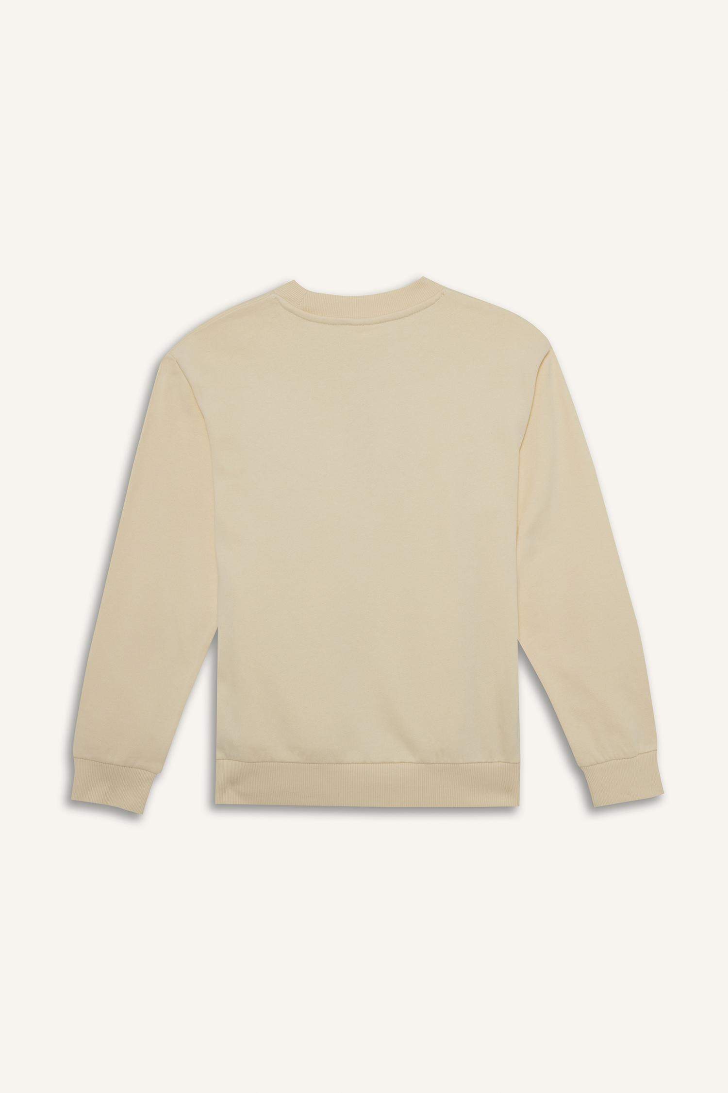 Толстовка для мальчика с круглым вырезом, с принтом, с мягкой меховой подкладкой