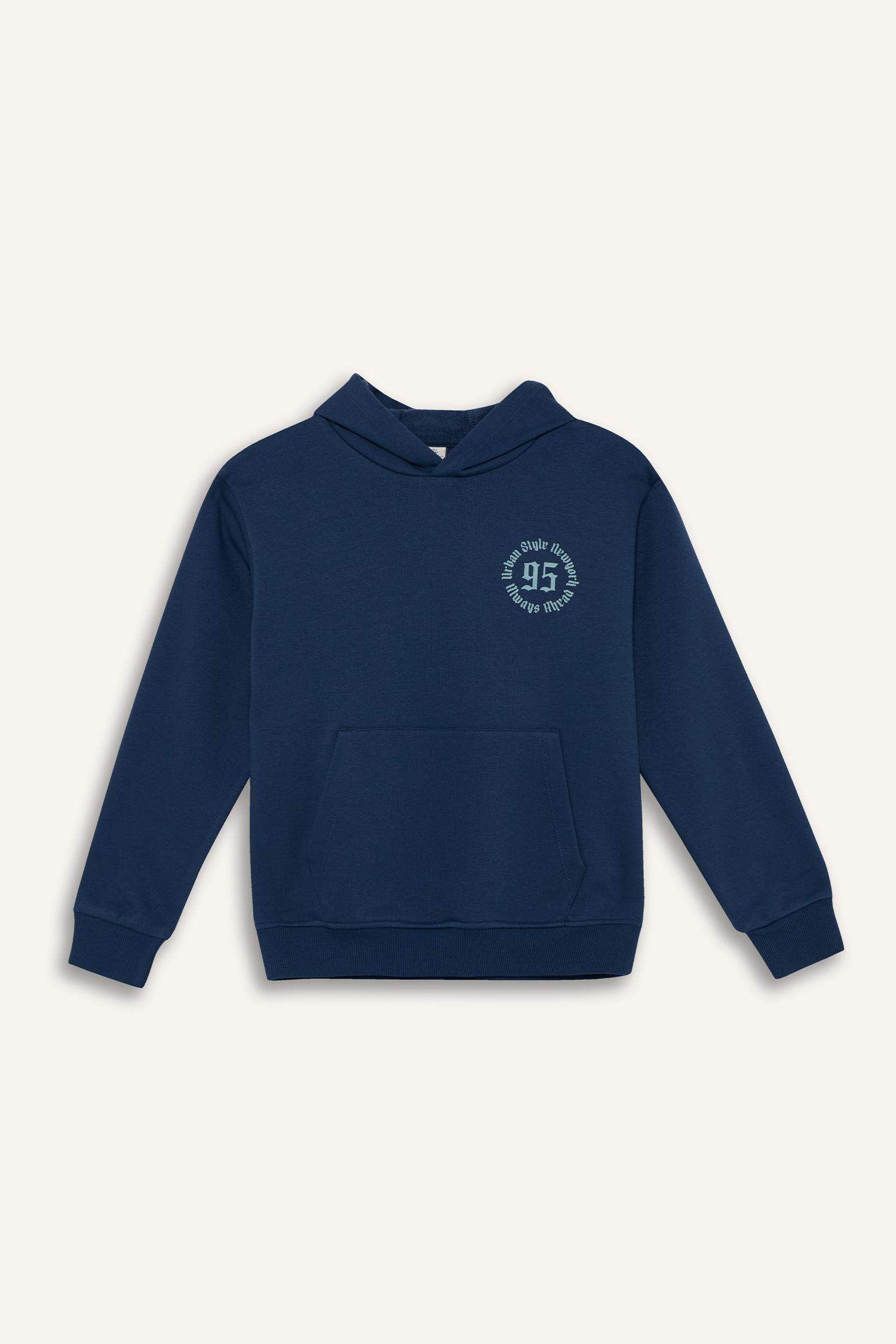 سويت شيرت اولادي قصة عادية ببطانة ناعمة