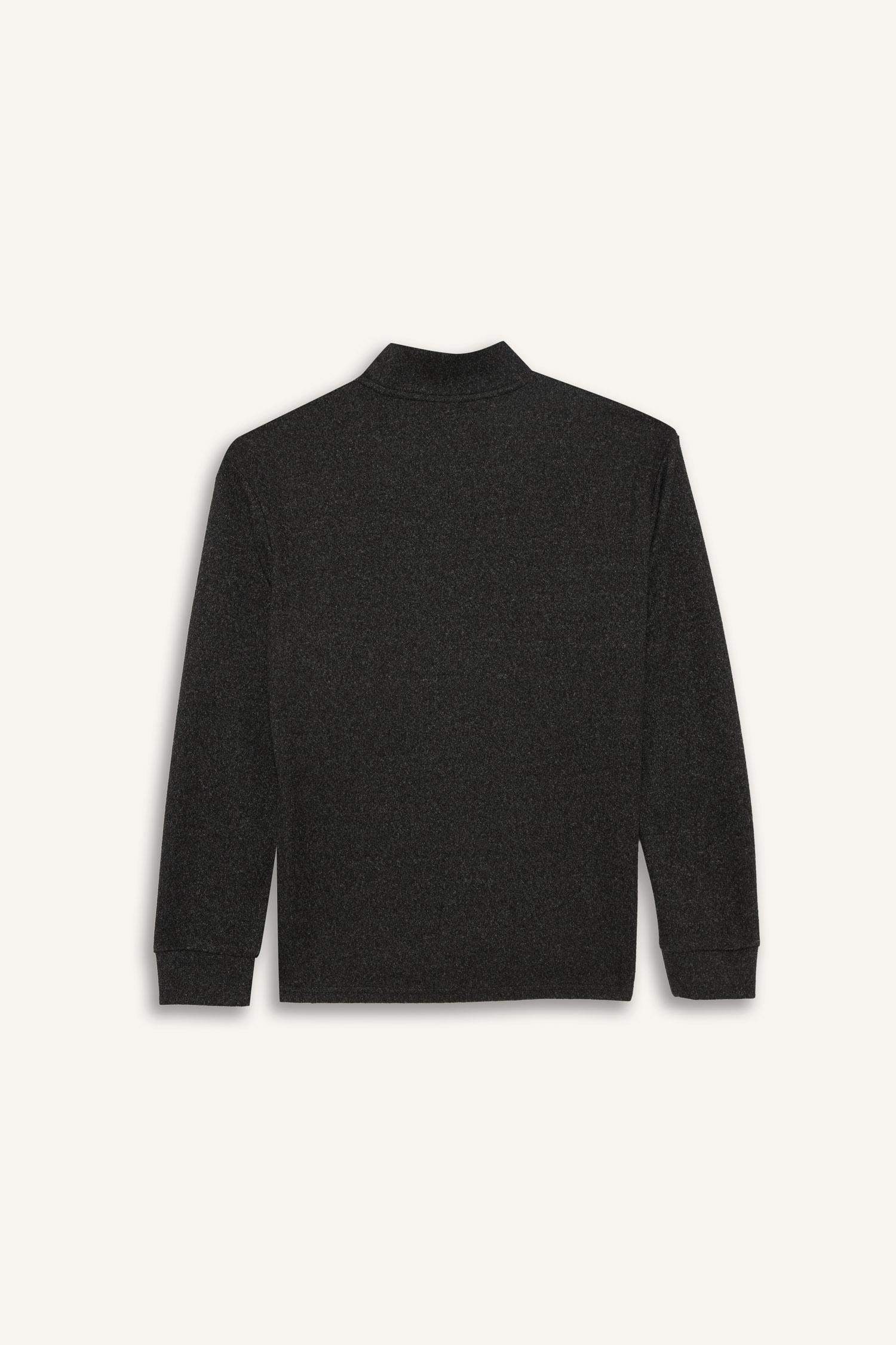 Sweat à col montant Coupe régulière